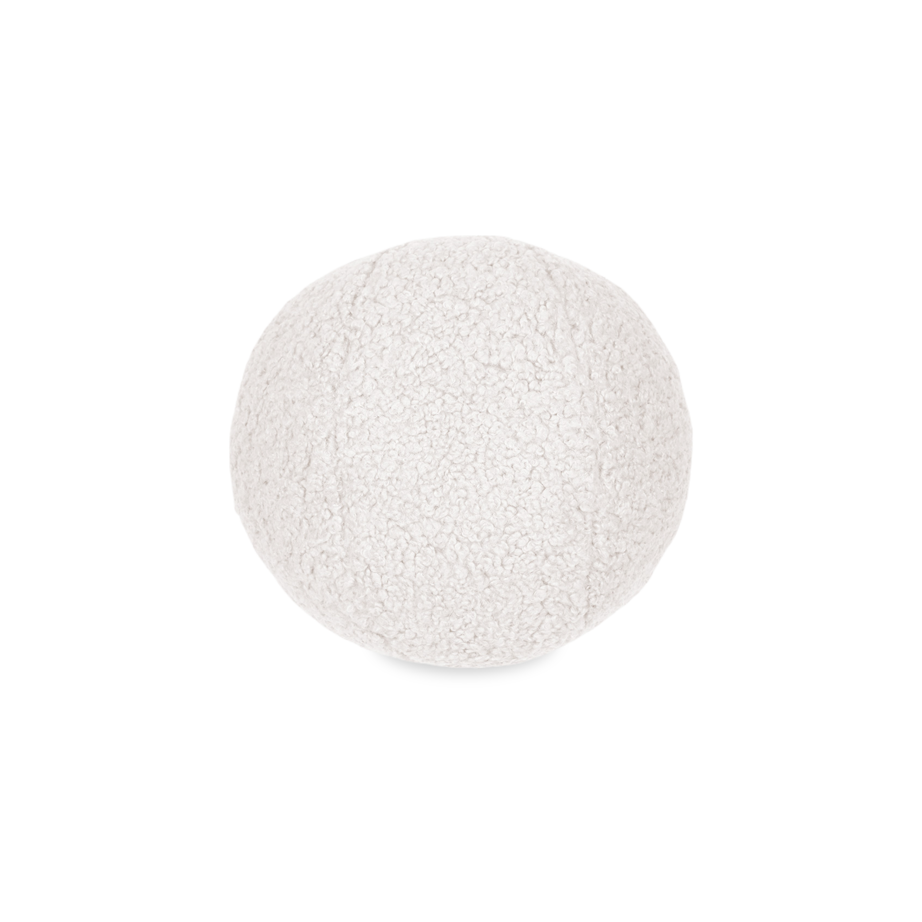 A whimsical and inherently different pillow, this conversation-starting Puff Ball Pillow will surprise any viewer with its ball shape.