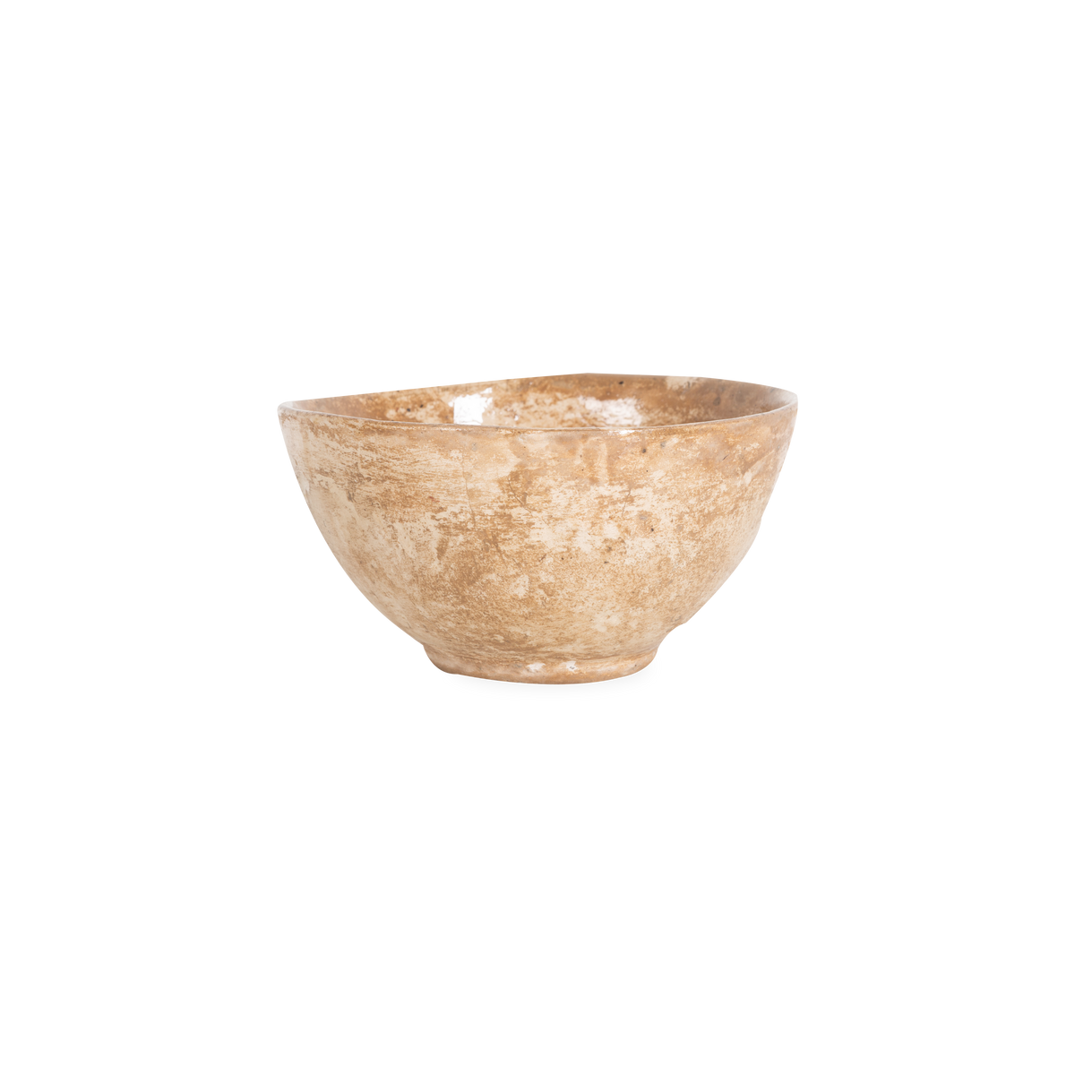 Adding an organic quality to your countertop collection, the Paper Mache Deep Bowl is defined by its rustic, visual textures and its unique exterior glaze.