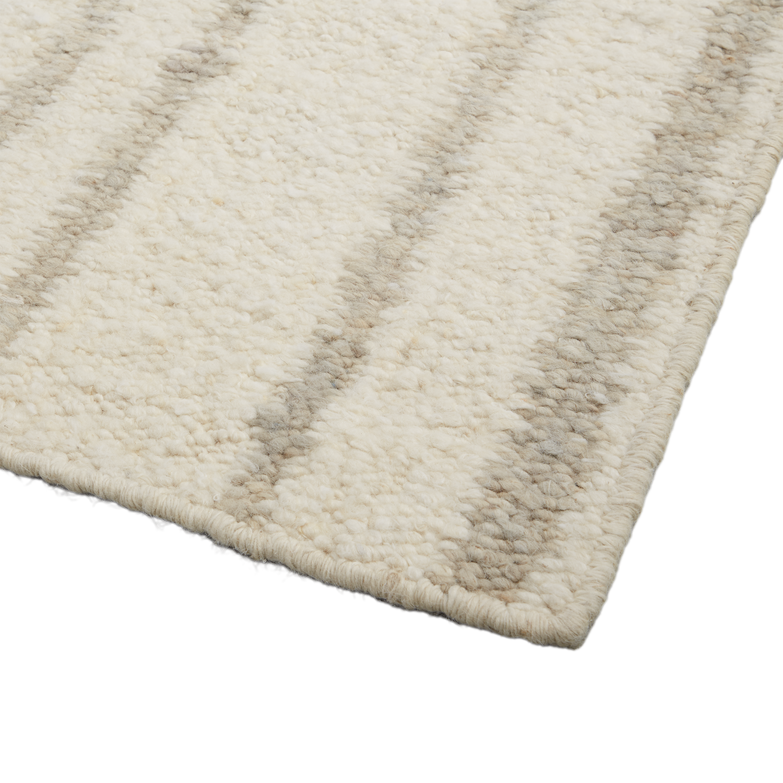 Vertical Line Ivory/Grey