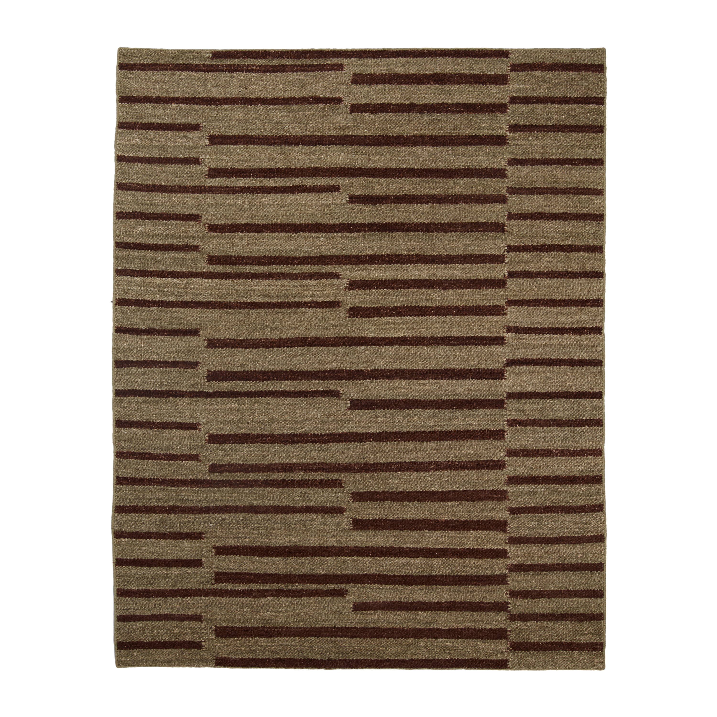 Stripe Olive/Brown