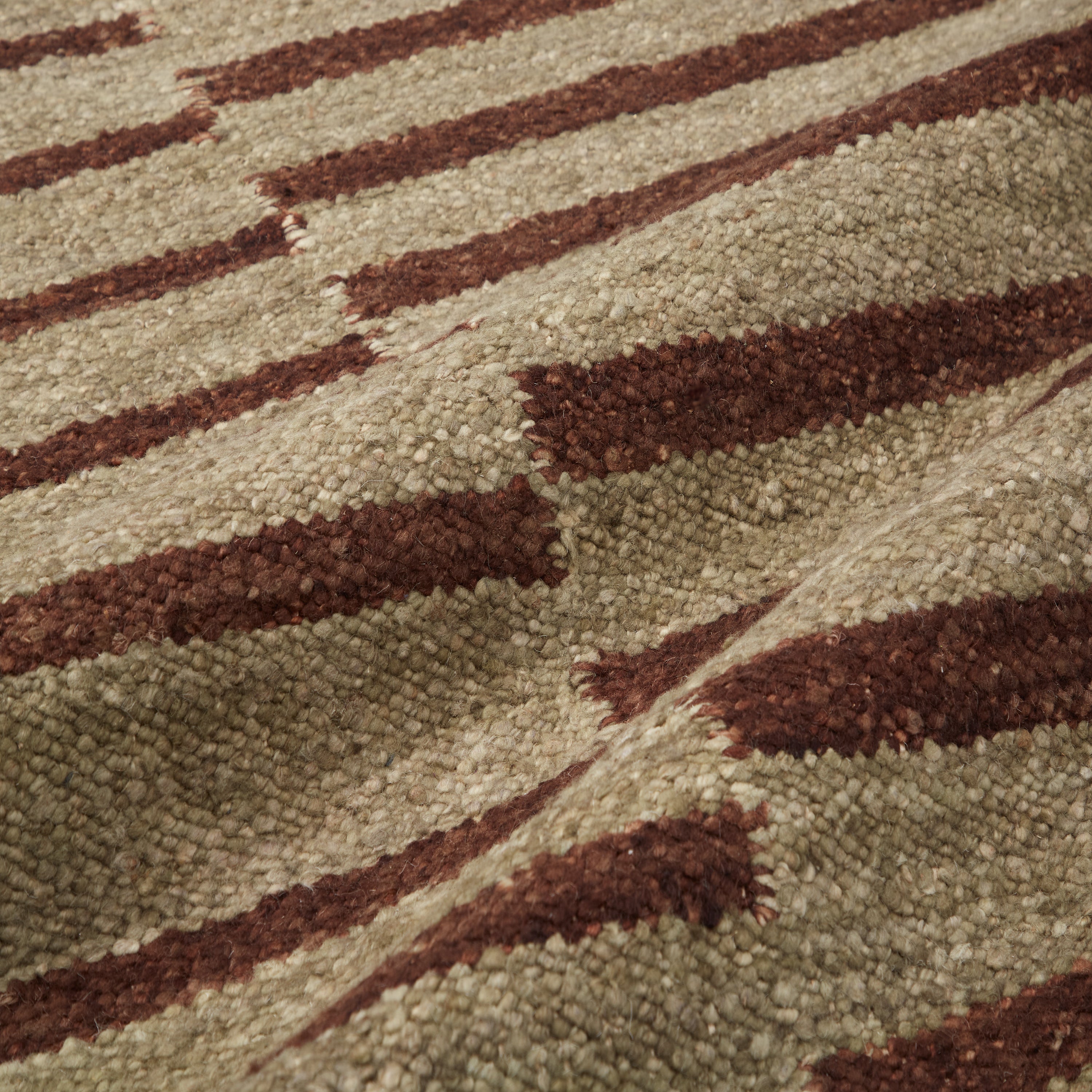 Stripe Olive/Brown