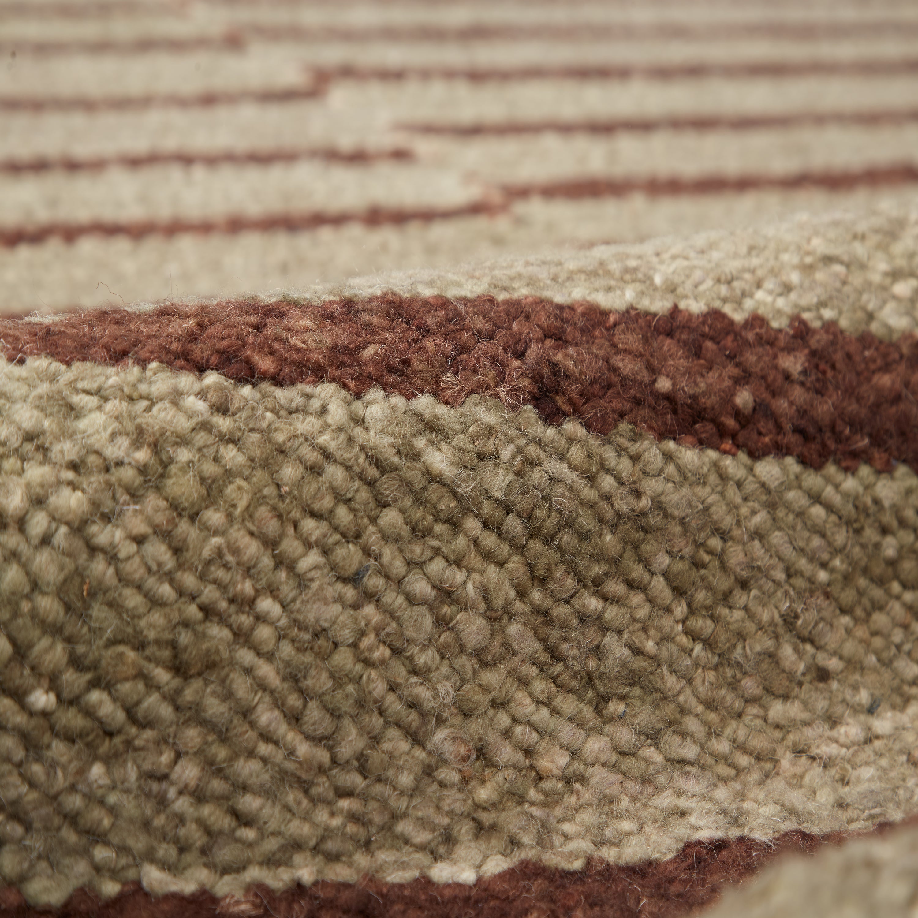 Stripe Olive/Brown