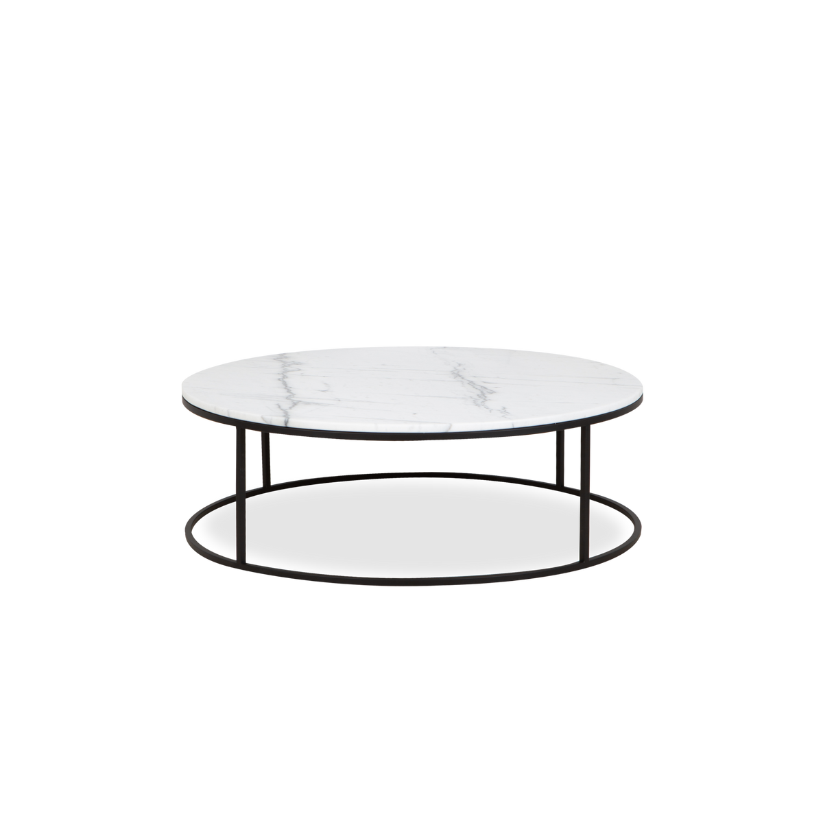 The timeless elegance of white marble makes this coffee table a stylish addition to your living space.