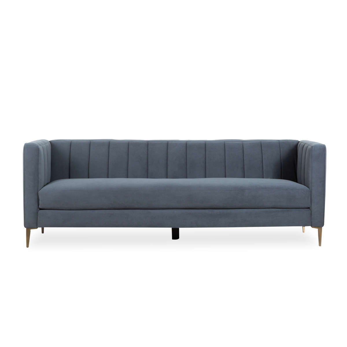 A fresh take on a classic, the Coco Sofa offers an update of the traditional tuxedo sofa.