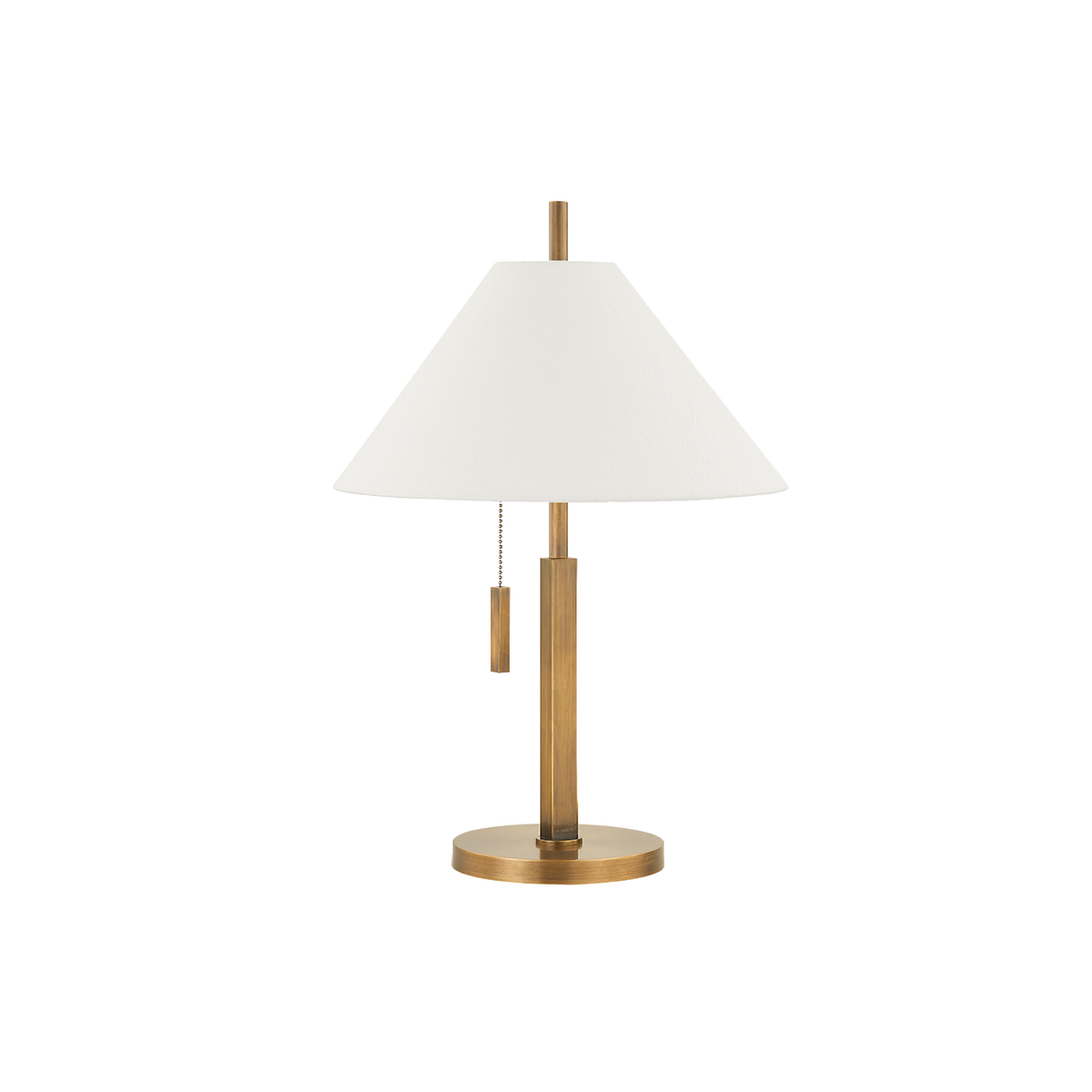 The Clic Table Lamp is classic and tailored.