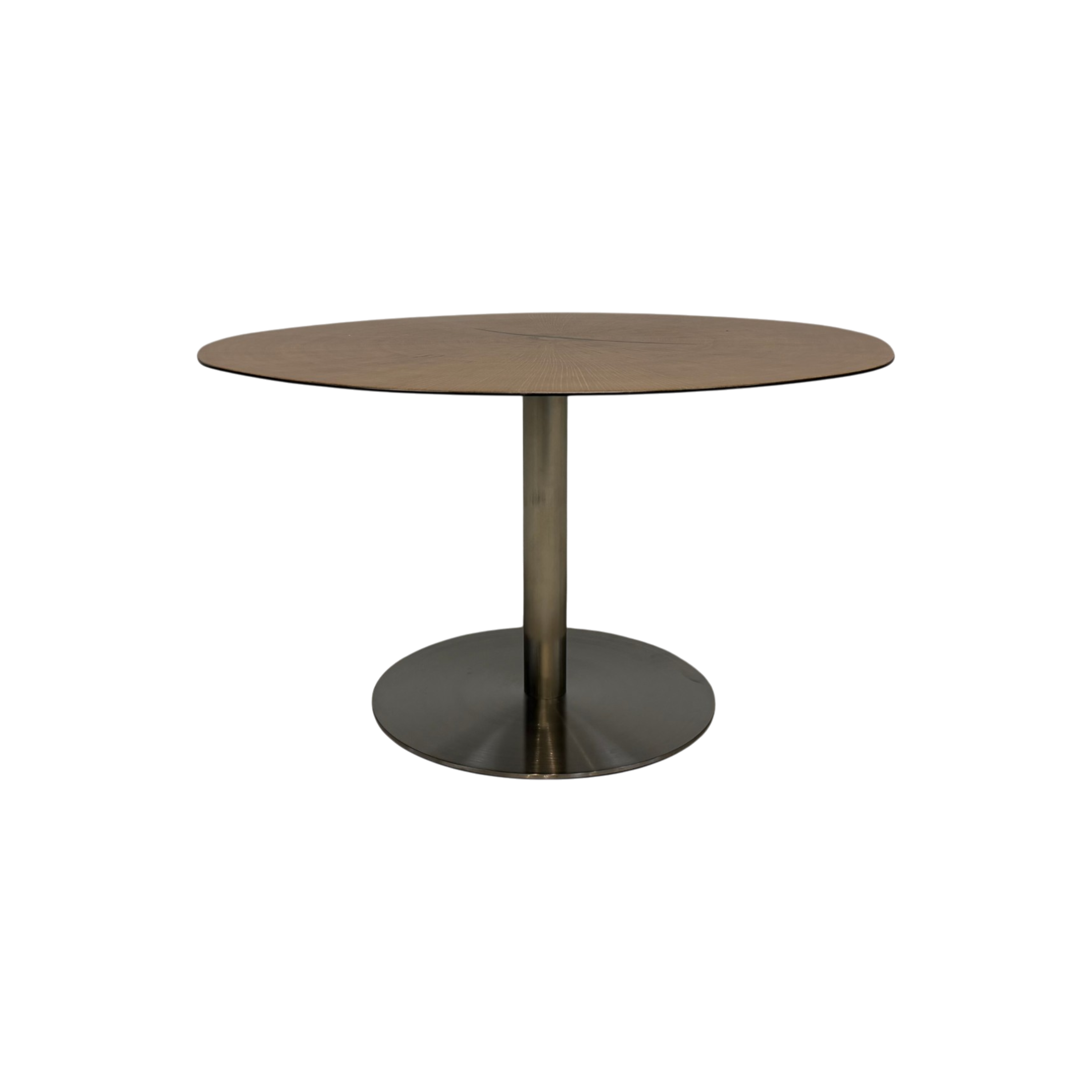 Wafer Coffee Table Tall, round table. 