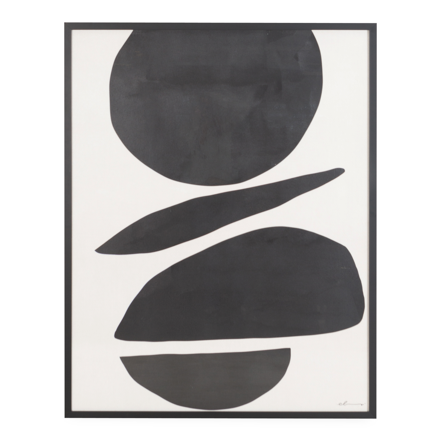 Effortlessly intriguing%2C this artwork uses abstract forms and a minimalist%2C contemporary design that can elevate any living area.