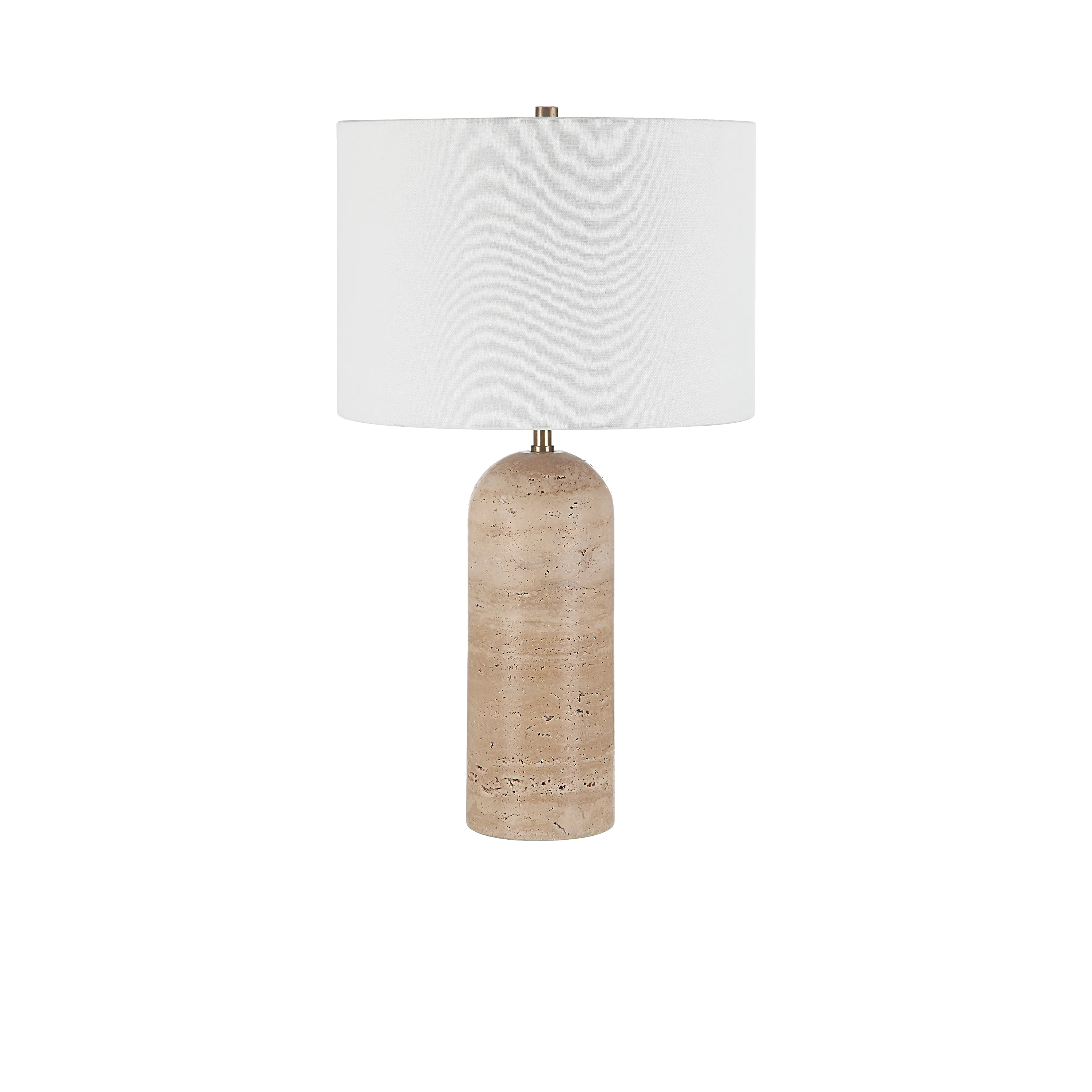 Travertine Table Lamp