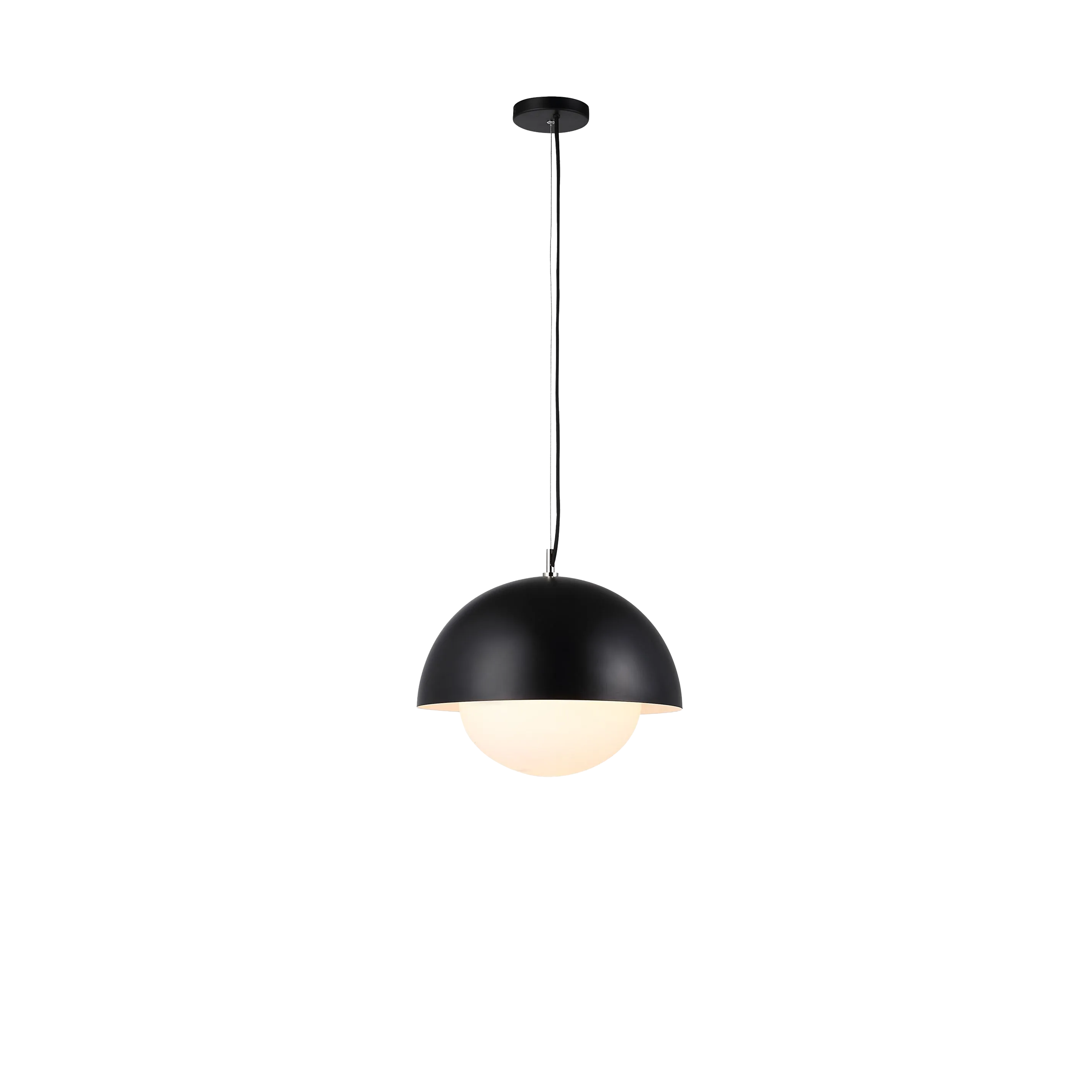 Matte Dome Pendant Light