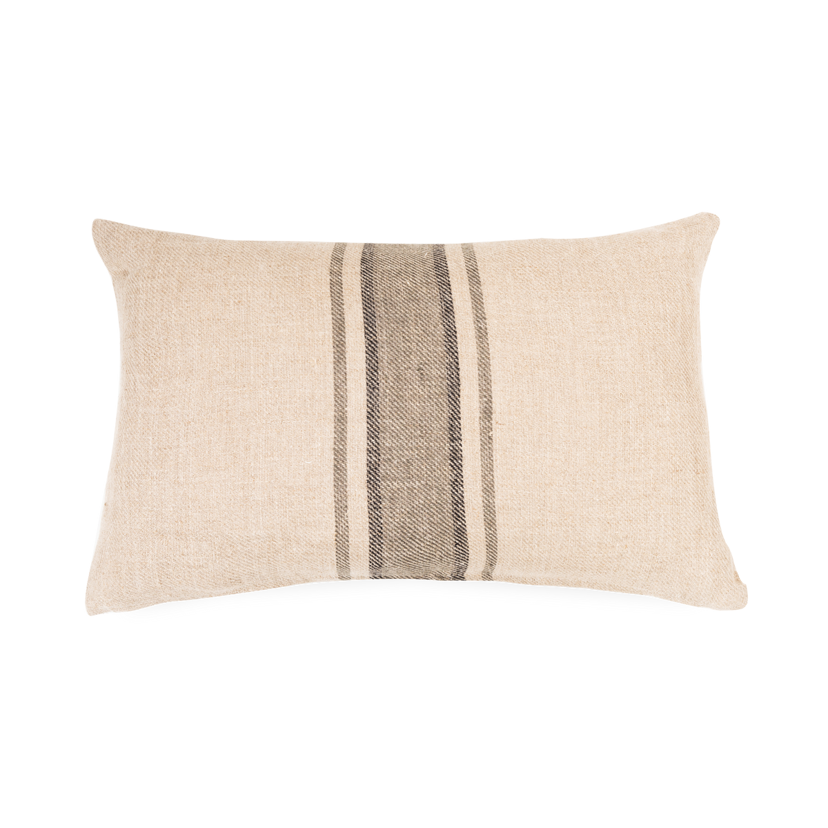 Introduce organic warmth into your space with the Linen Stripe Pillow.