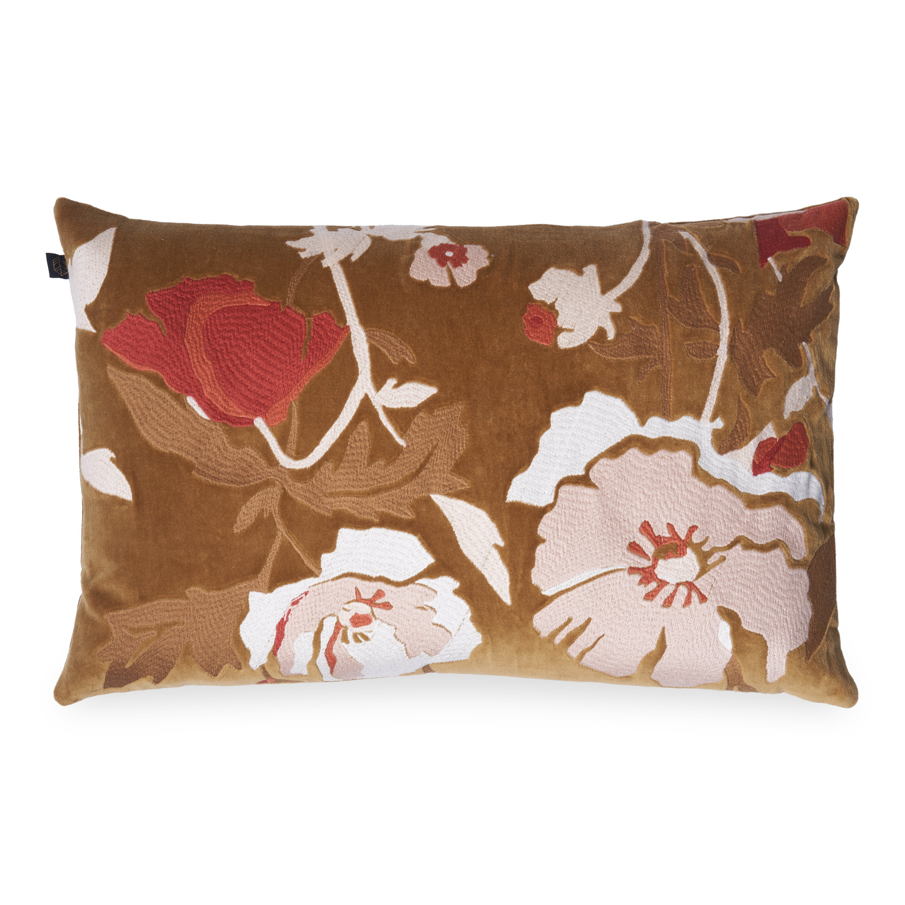 Poppy Velvet Pillow