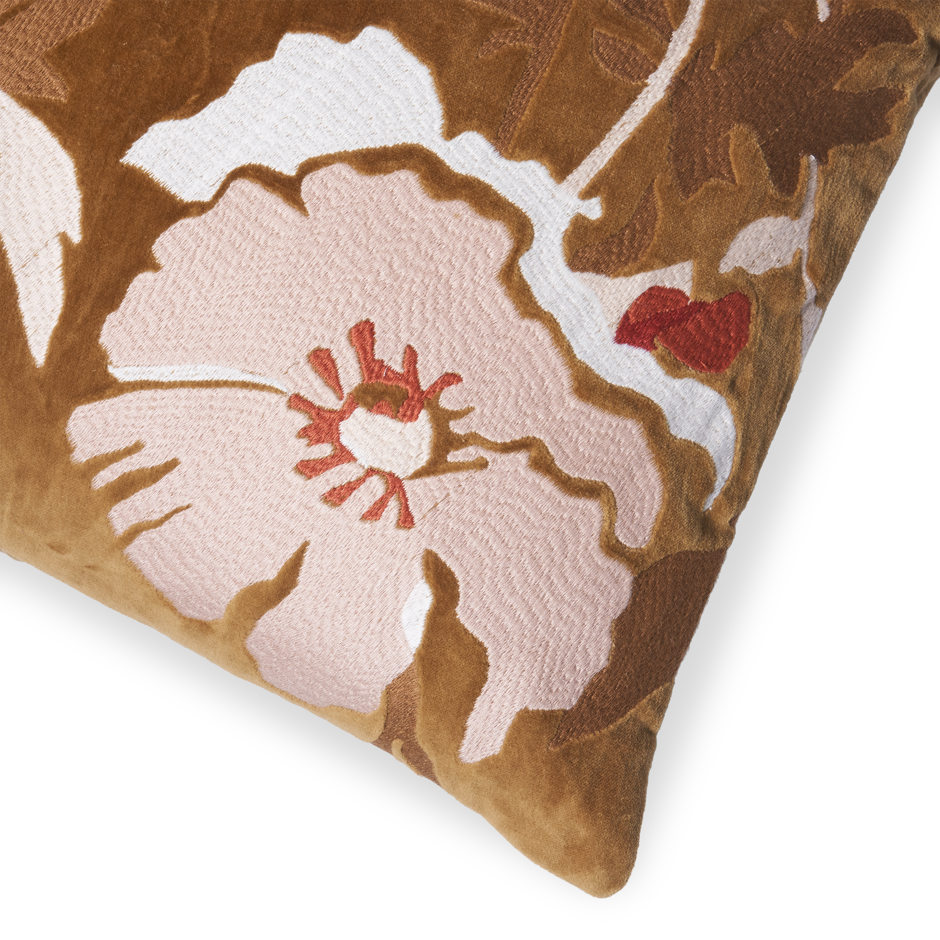 Poppy Velvet Pillow