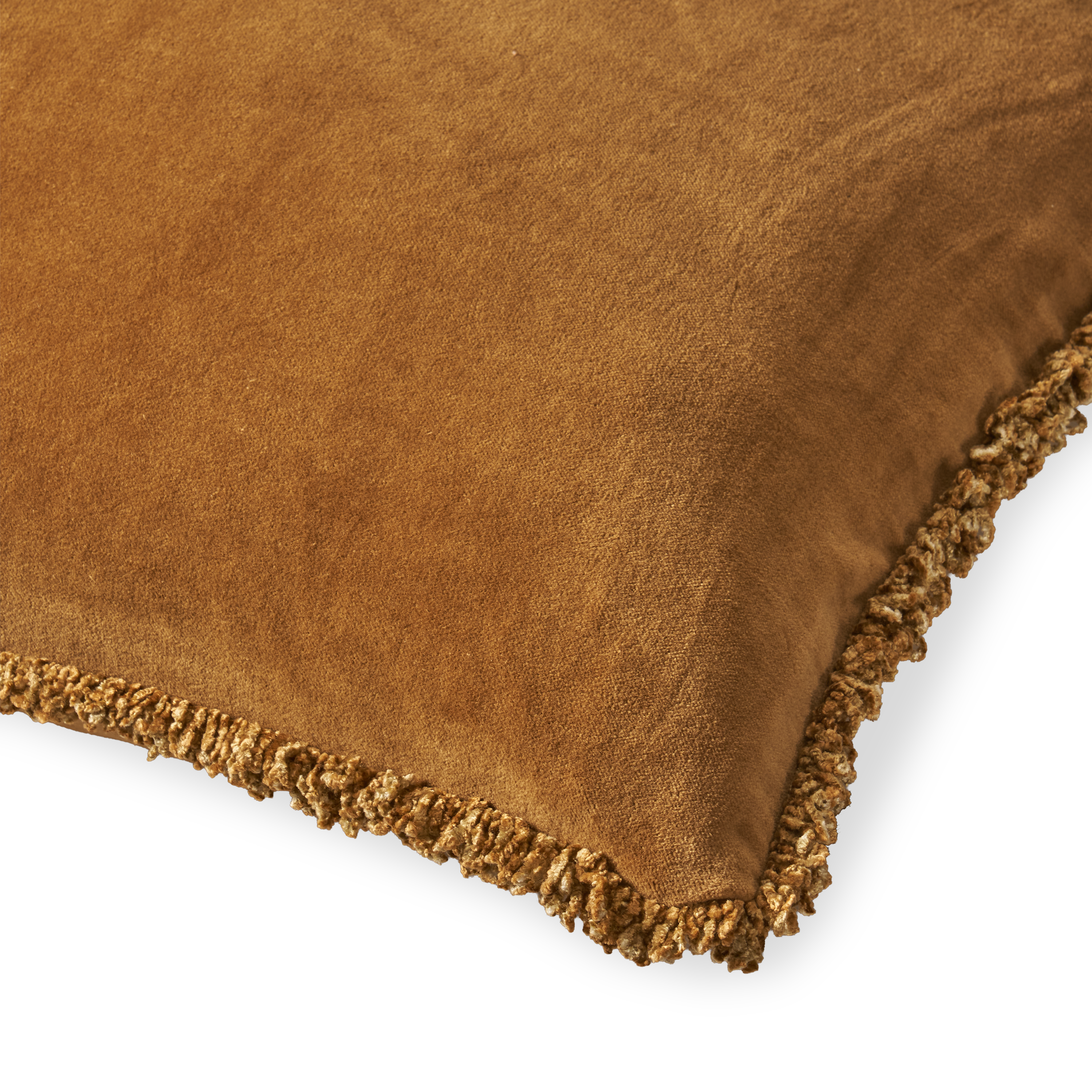 Velvet Fringe Pillow