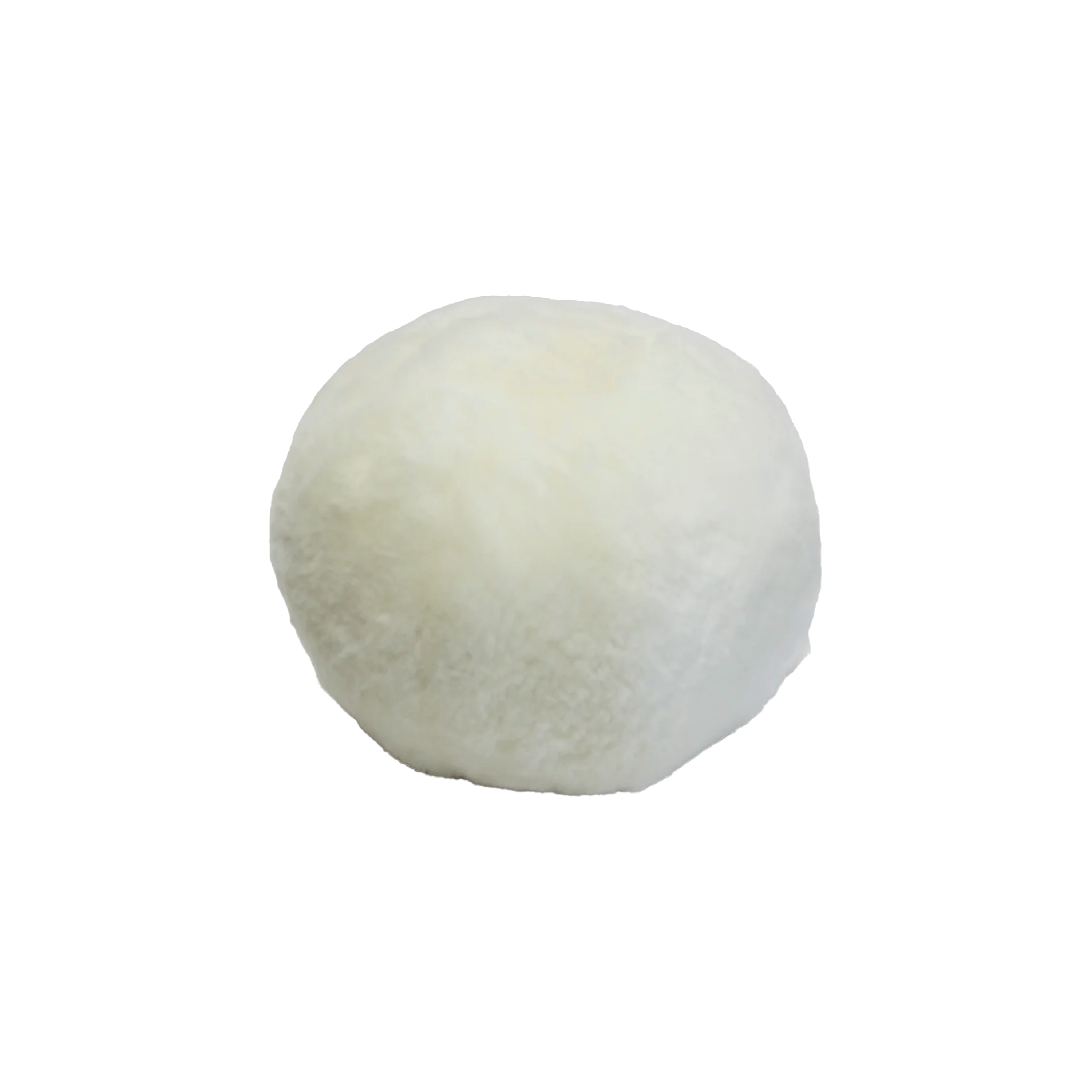 A whimsical and inherently different pillow, this conversation-starting Shearling Ball Pillow will surprise any viewer with its ball shape.