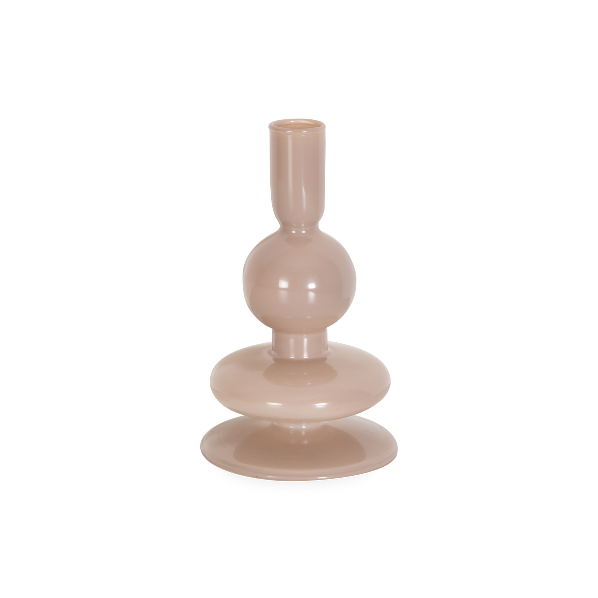 Influenced by minimalist Scandinavian designs,  the Bubble Glass Candle Holder adds a sense of sophistication through its amicable curves and sectioned design.