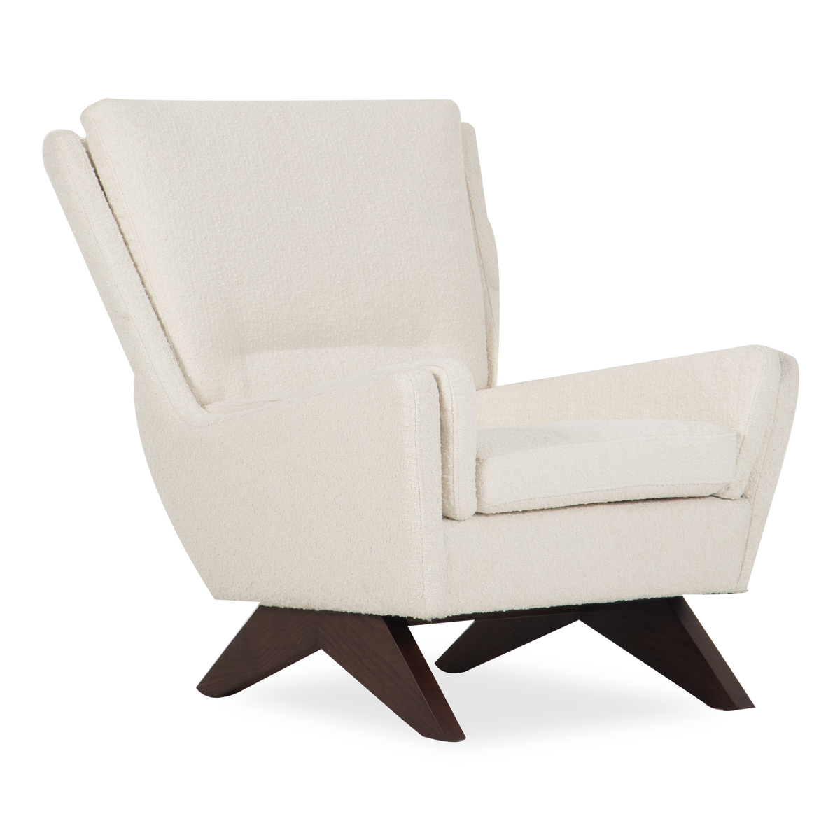 Soft and inviting, the Rhodes Lounge Chair is a chair made for relaxing.