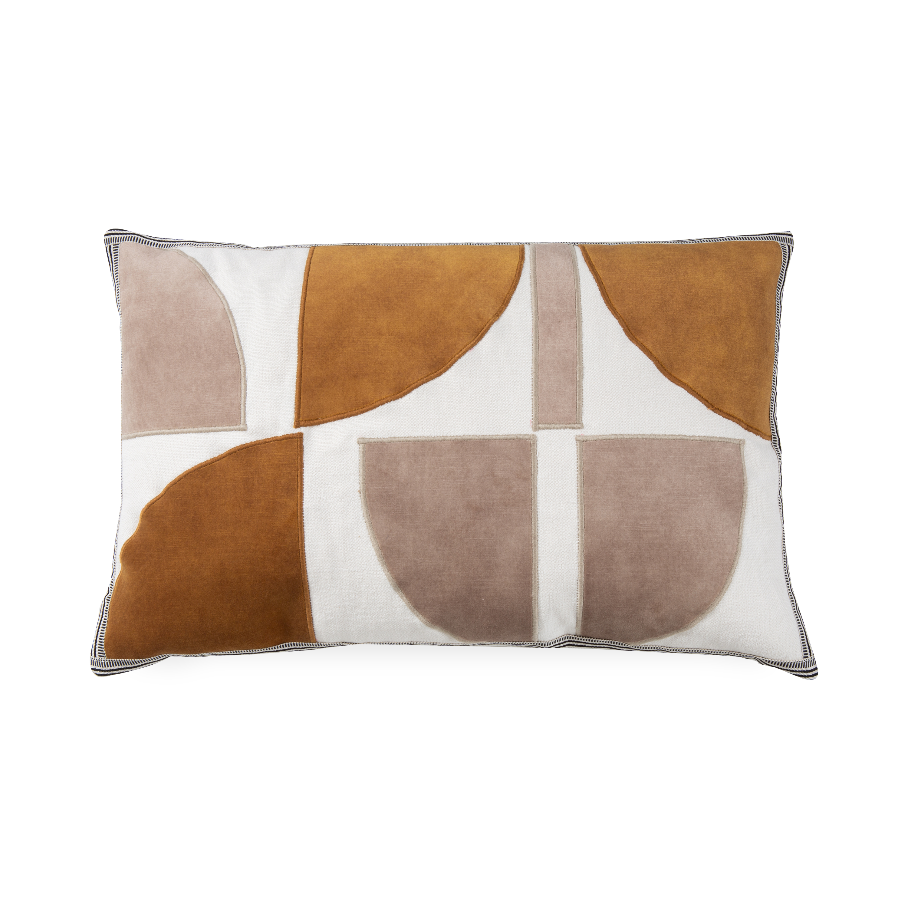 Applique Velvet Pillow