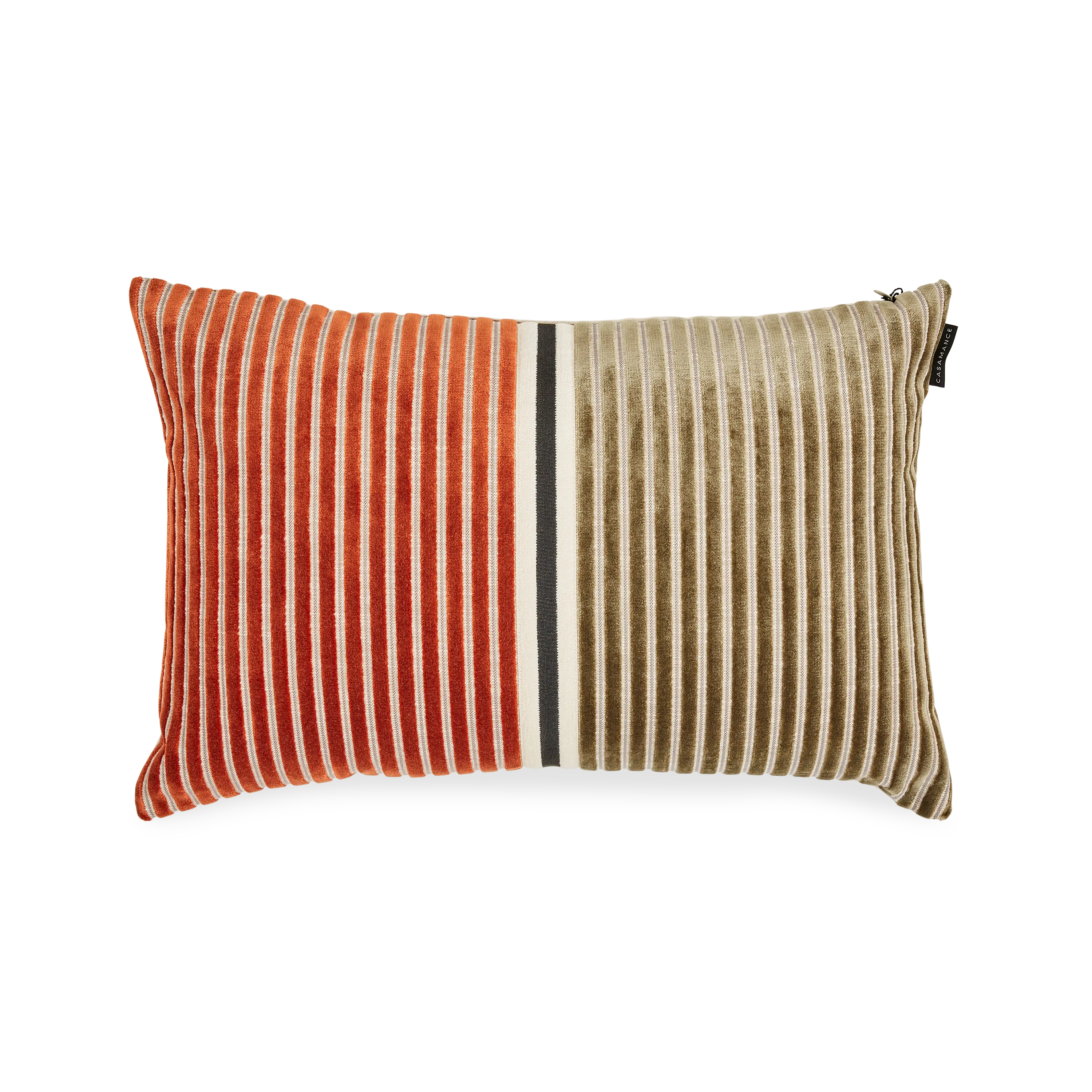 Velvet Stripe Pillow