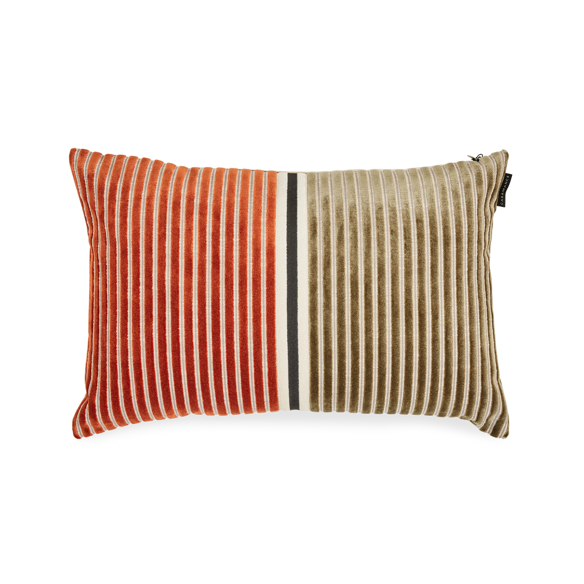 Velvet Stripe Pillow