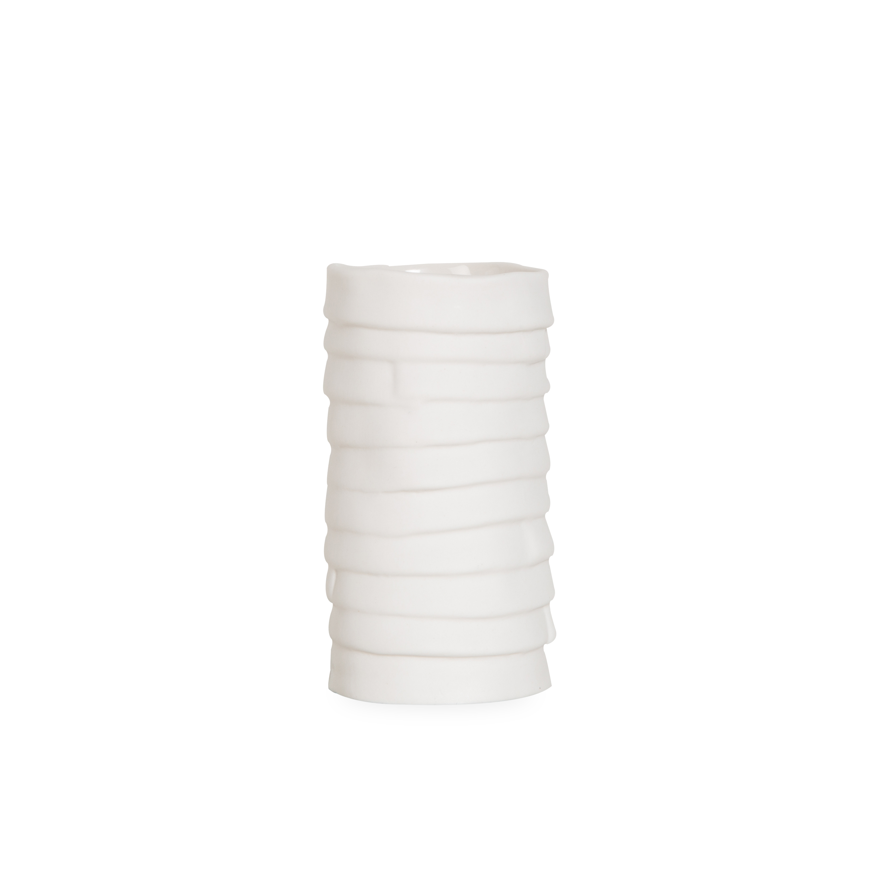 Ridge Porcelain Vase