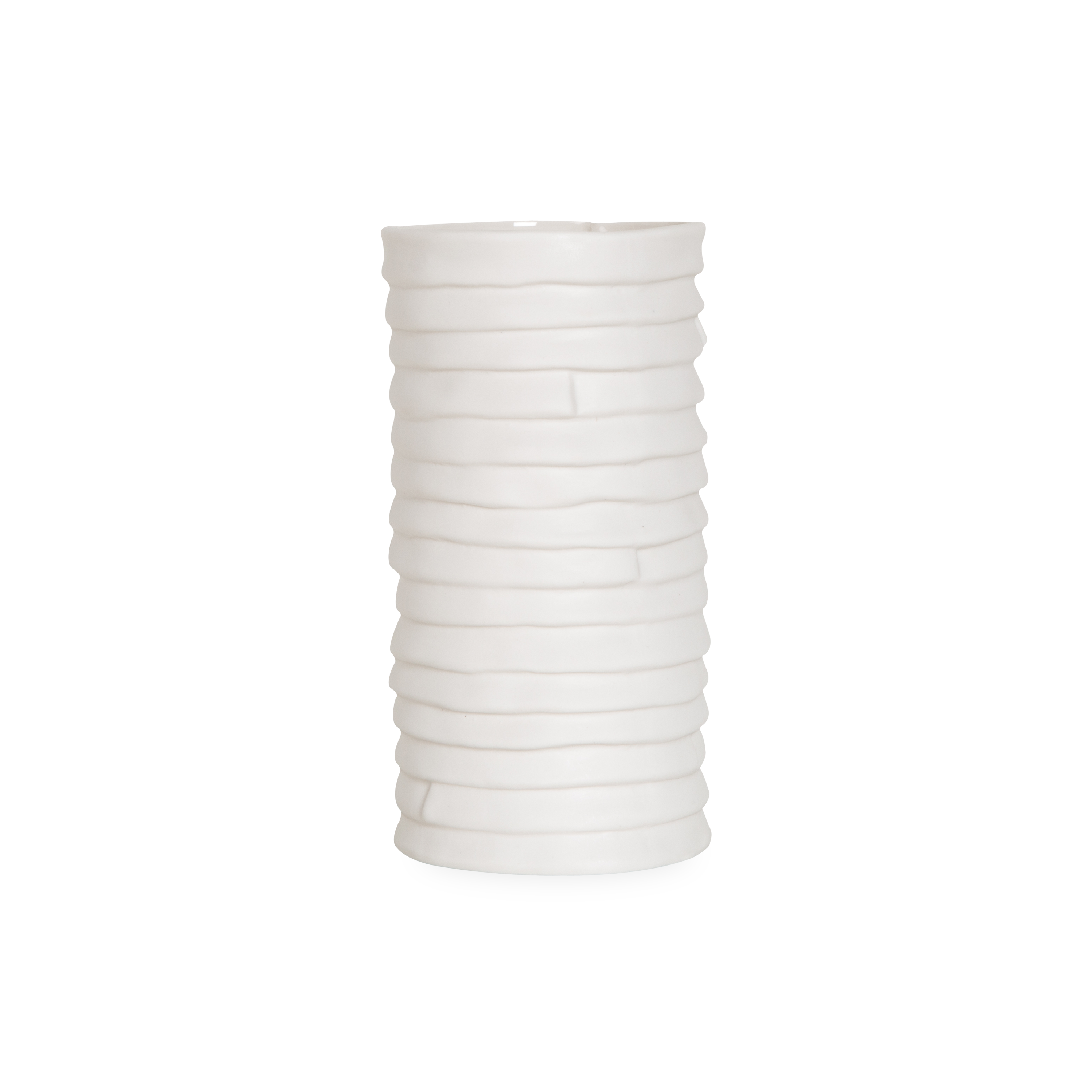 Ridge Porcelain Vase