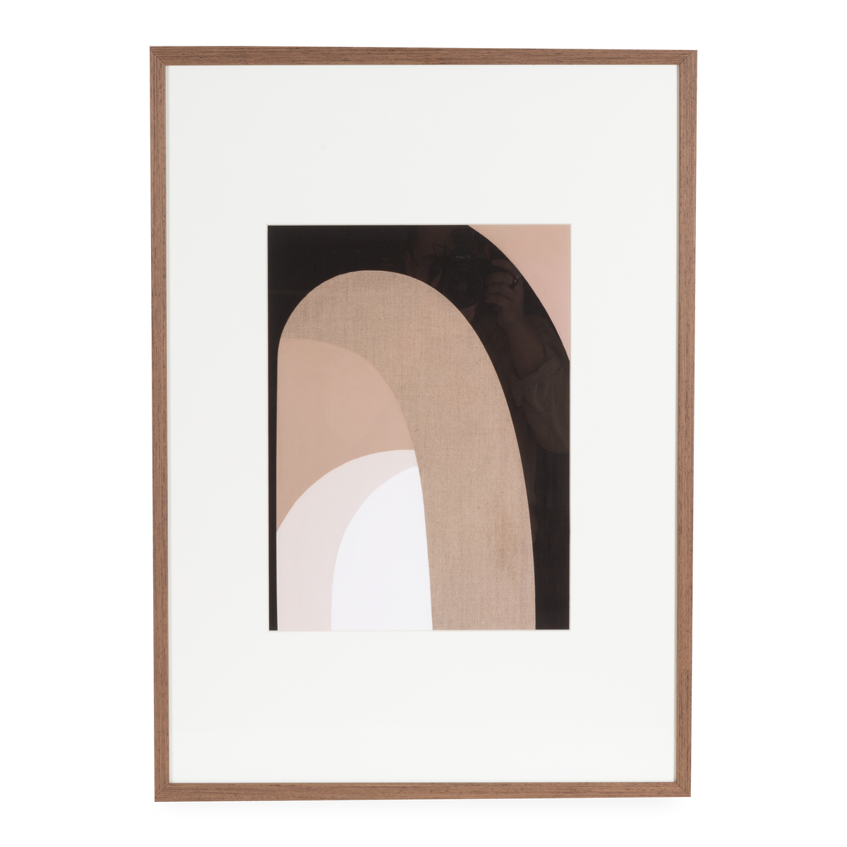 Combining elements of positive and negative space, The Arch 01 by Danish artist NatasjaLykke transports simple architectural elements and textural materials into this graphically r