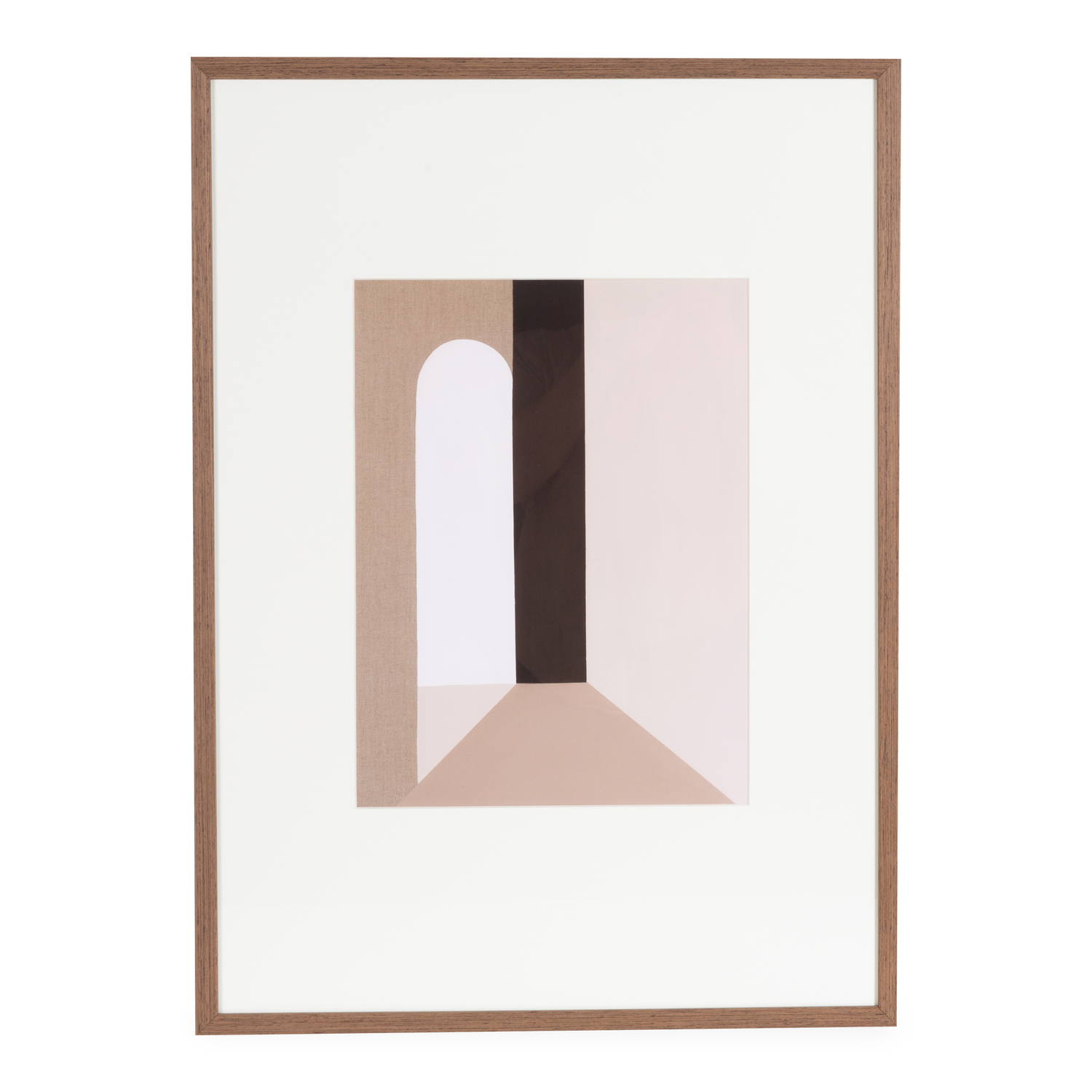 Inspired by the architecture of her hometown of Copenhagen%2C Danish artist NatasjaLykke has created the serene composition The Arch 02.