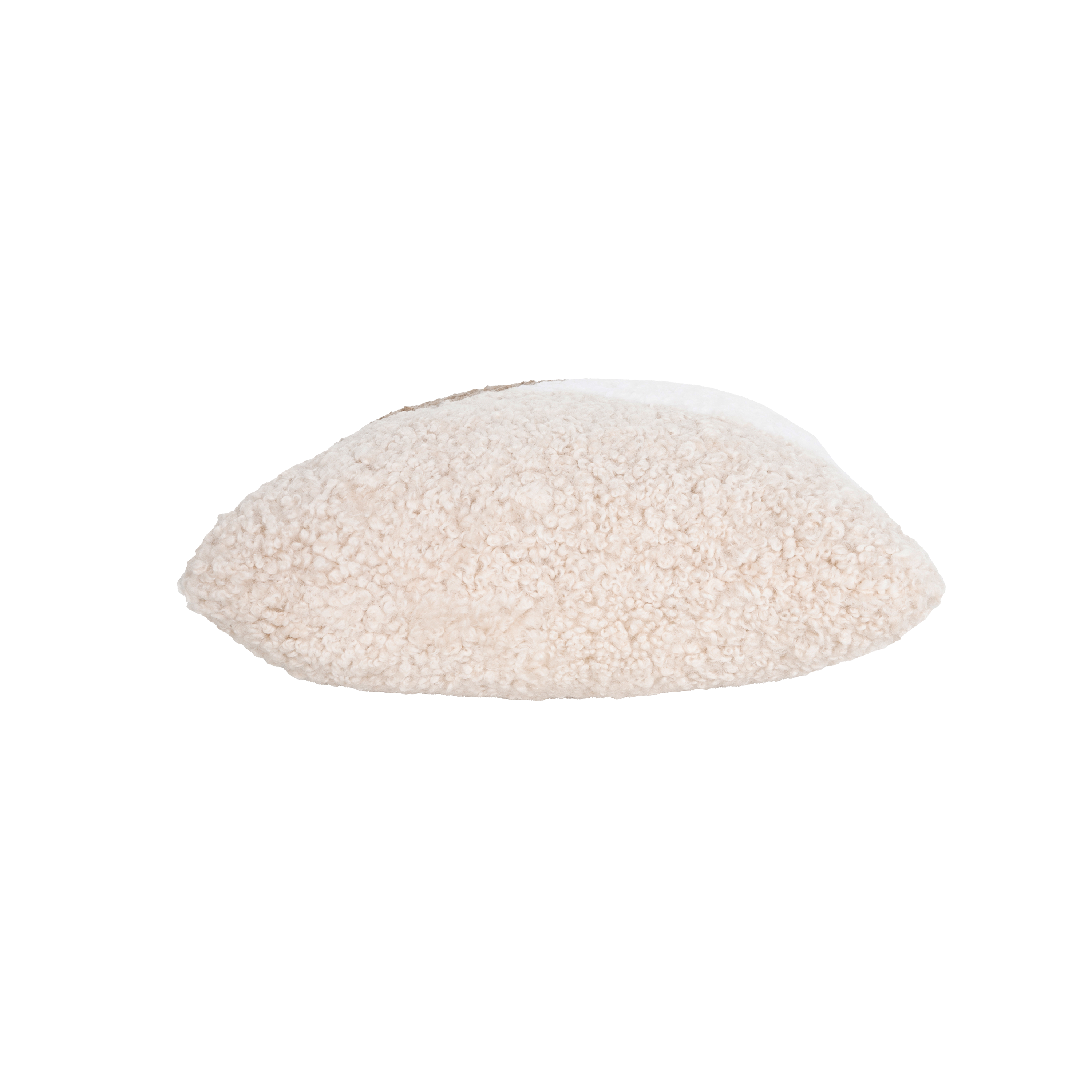 Add a contemporary Scandinavian flair to your space with the Trio Sheepskin Pillow.