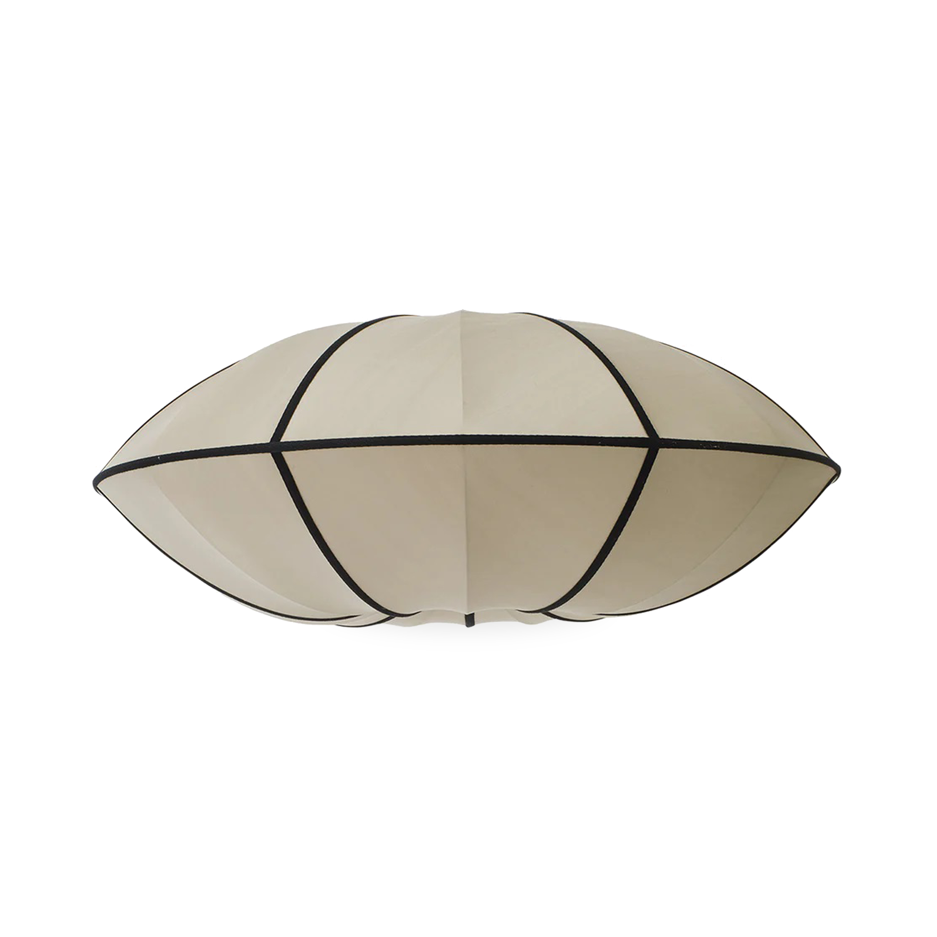 Made in Vietnam from real silk the Silk Shade Ribbon UFO uses its sleek Scandinavian design to light up any room.