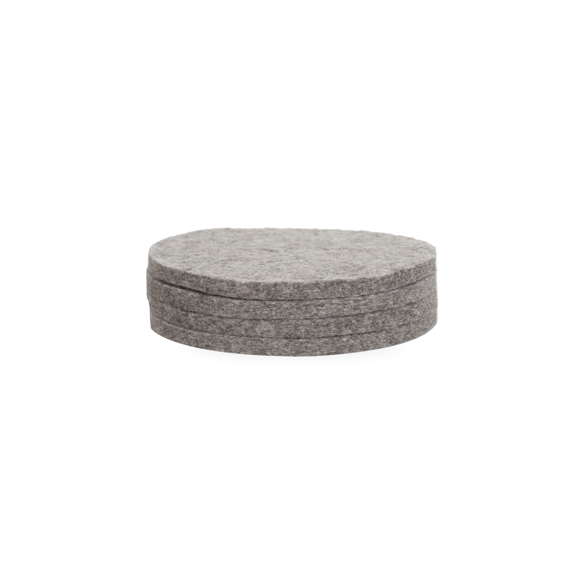 Made from the highest quality German merino wool, these Round Felt Coasters have a minimalist design that focuses on functional material.