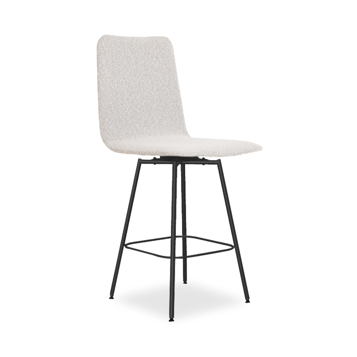With its sharp silhouette, the Urbano Counter Stool offers an elevated versatile style.