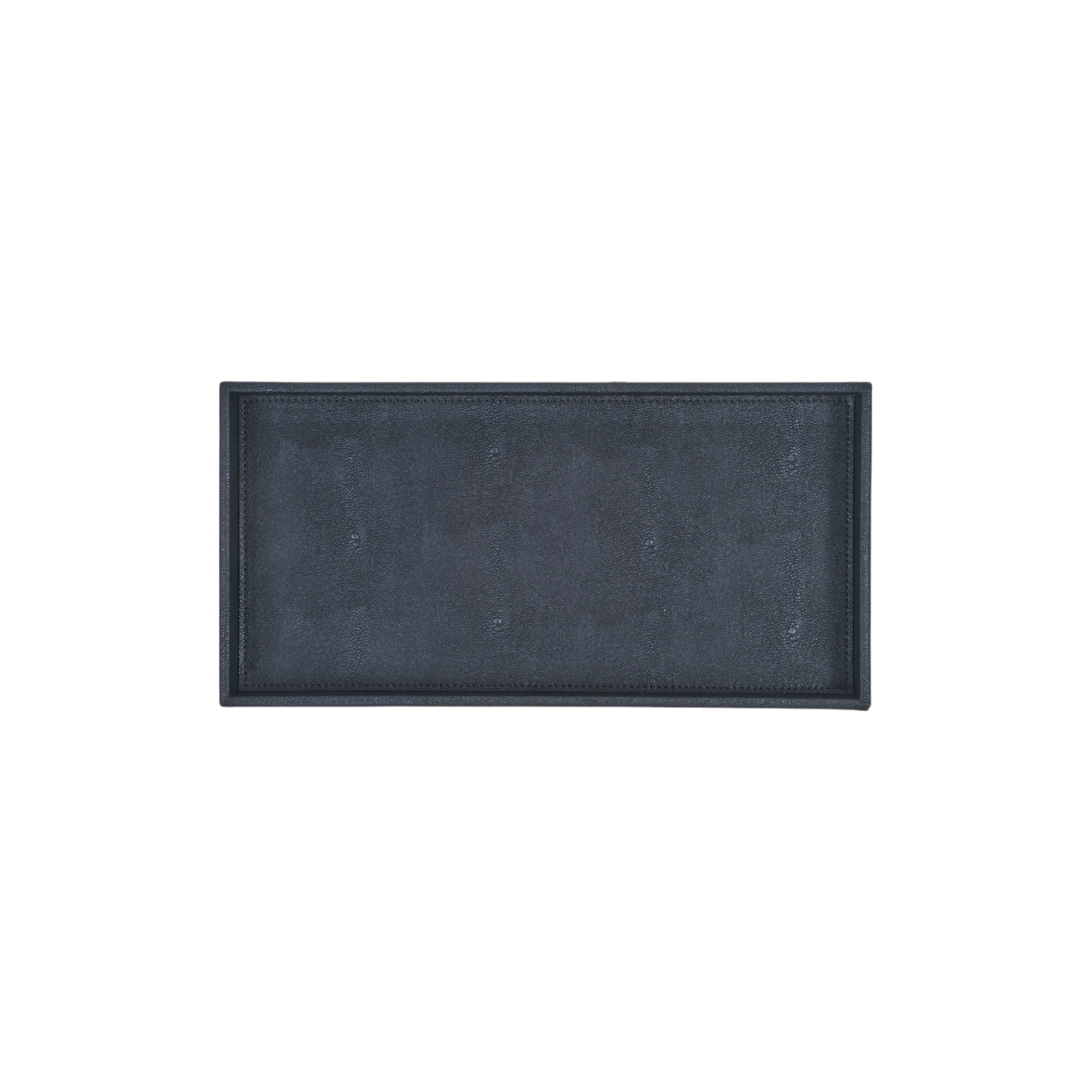 Faux Shagreen Tray