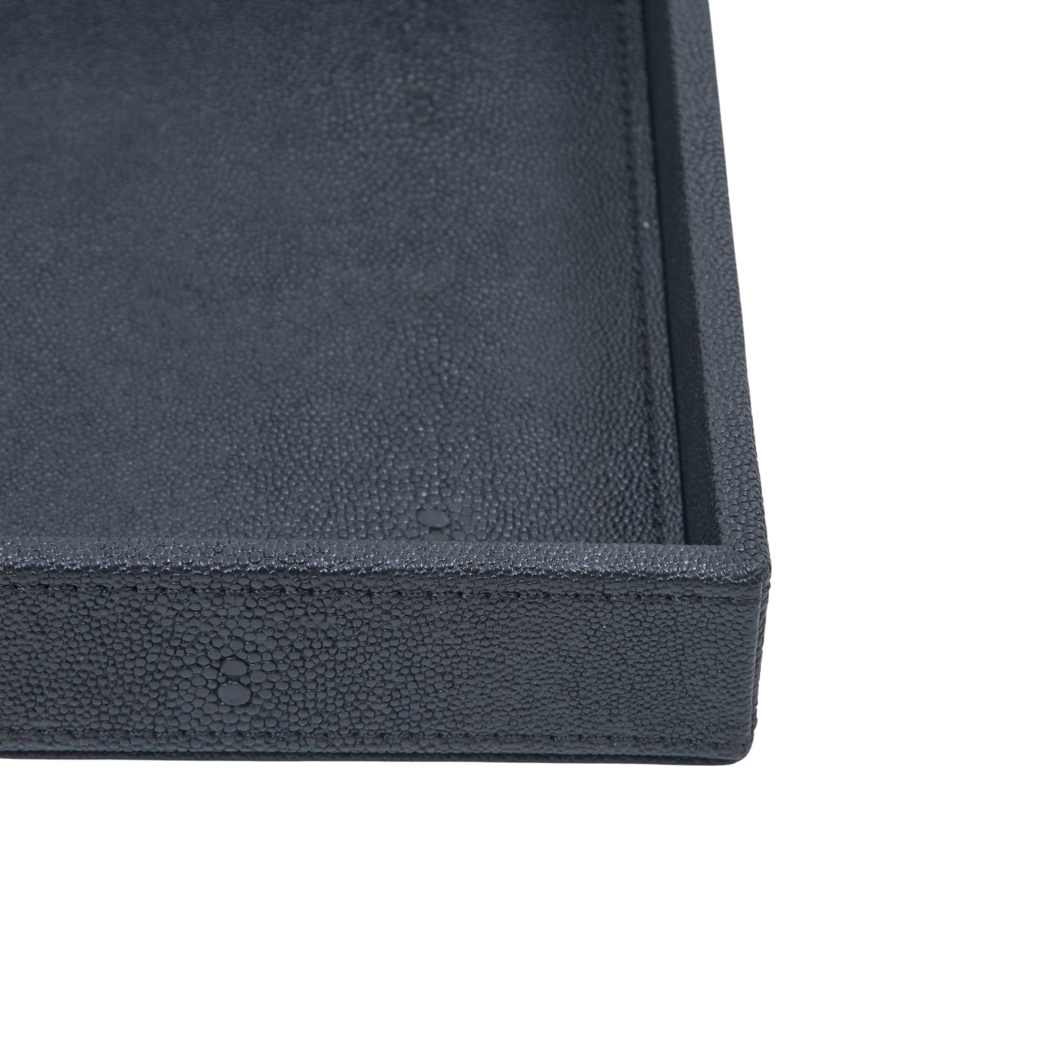 Faux Shagreen Tray