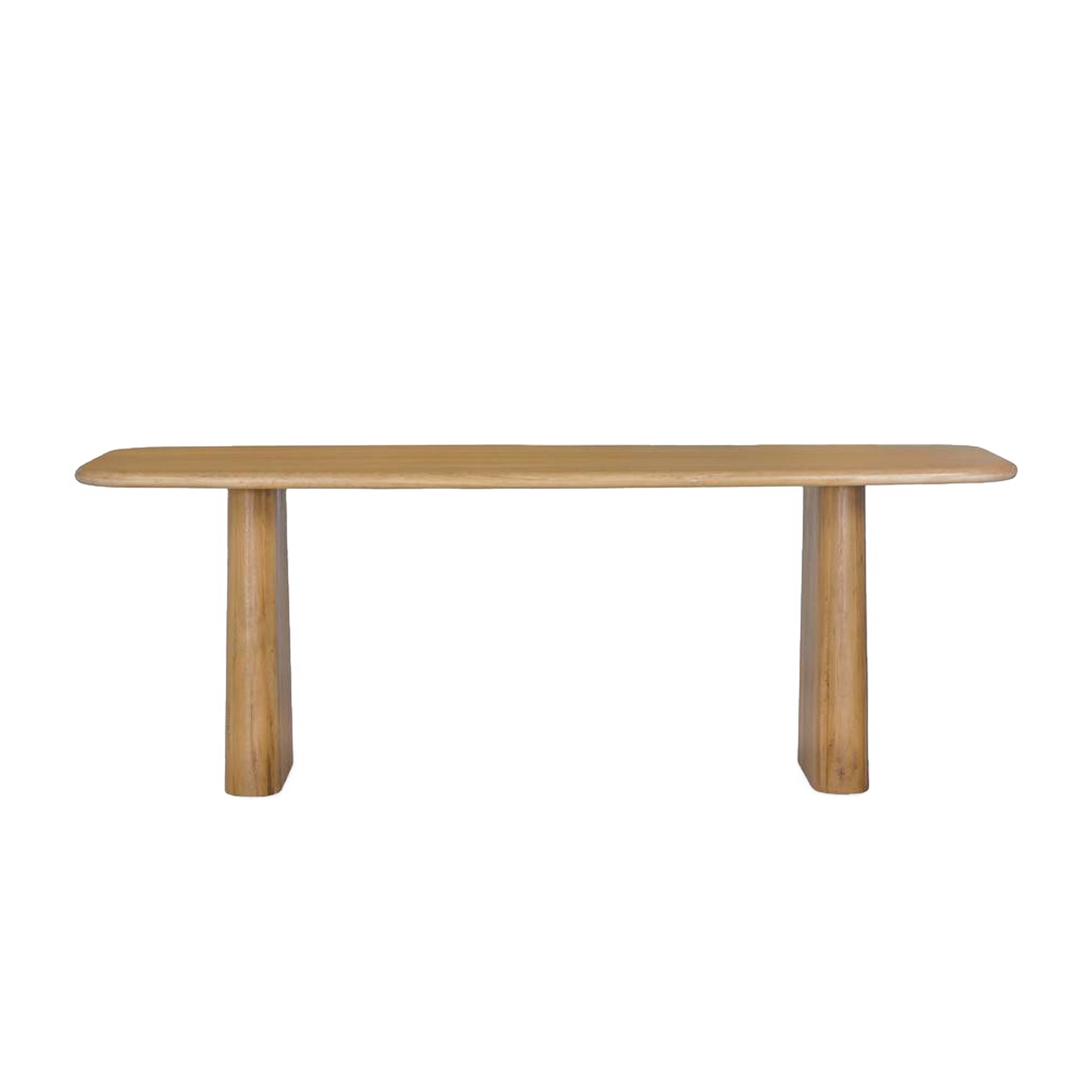 Showcasing an organically inspired modern design, the Conway Dining Table is beautifully sculpted from FSC Certified Oak wood.