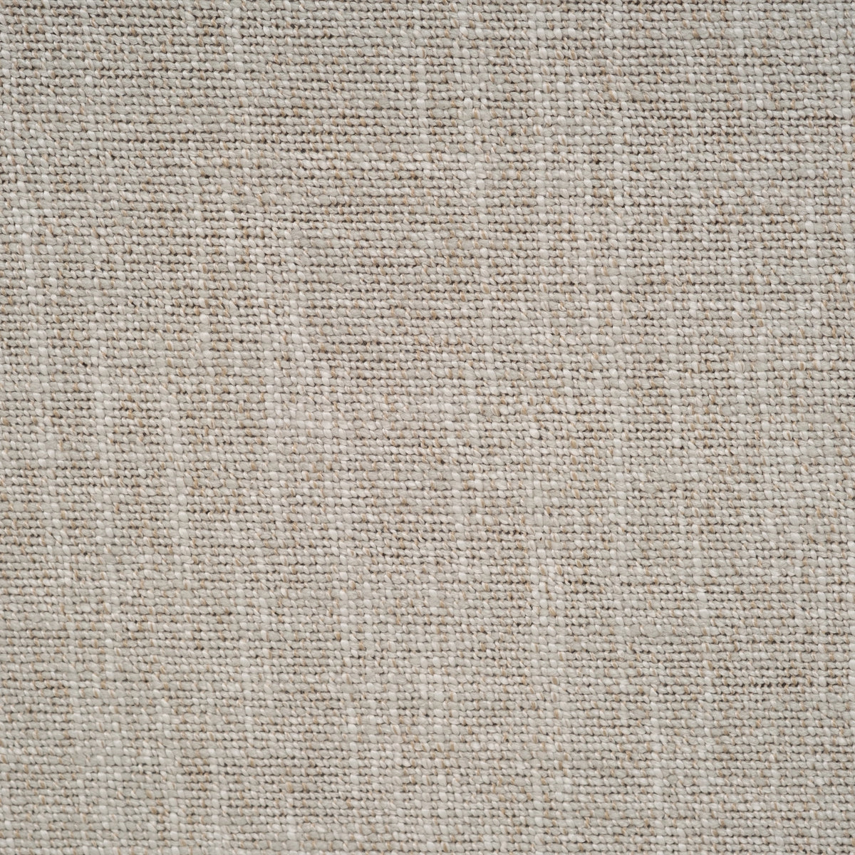 Detail view of the Beacon Chaise Sectional upholstery highlighting its woven neutral fabric and subtle tonal variation.