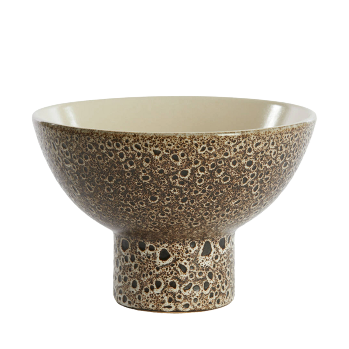Ceramic Bowl On Low Foot
