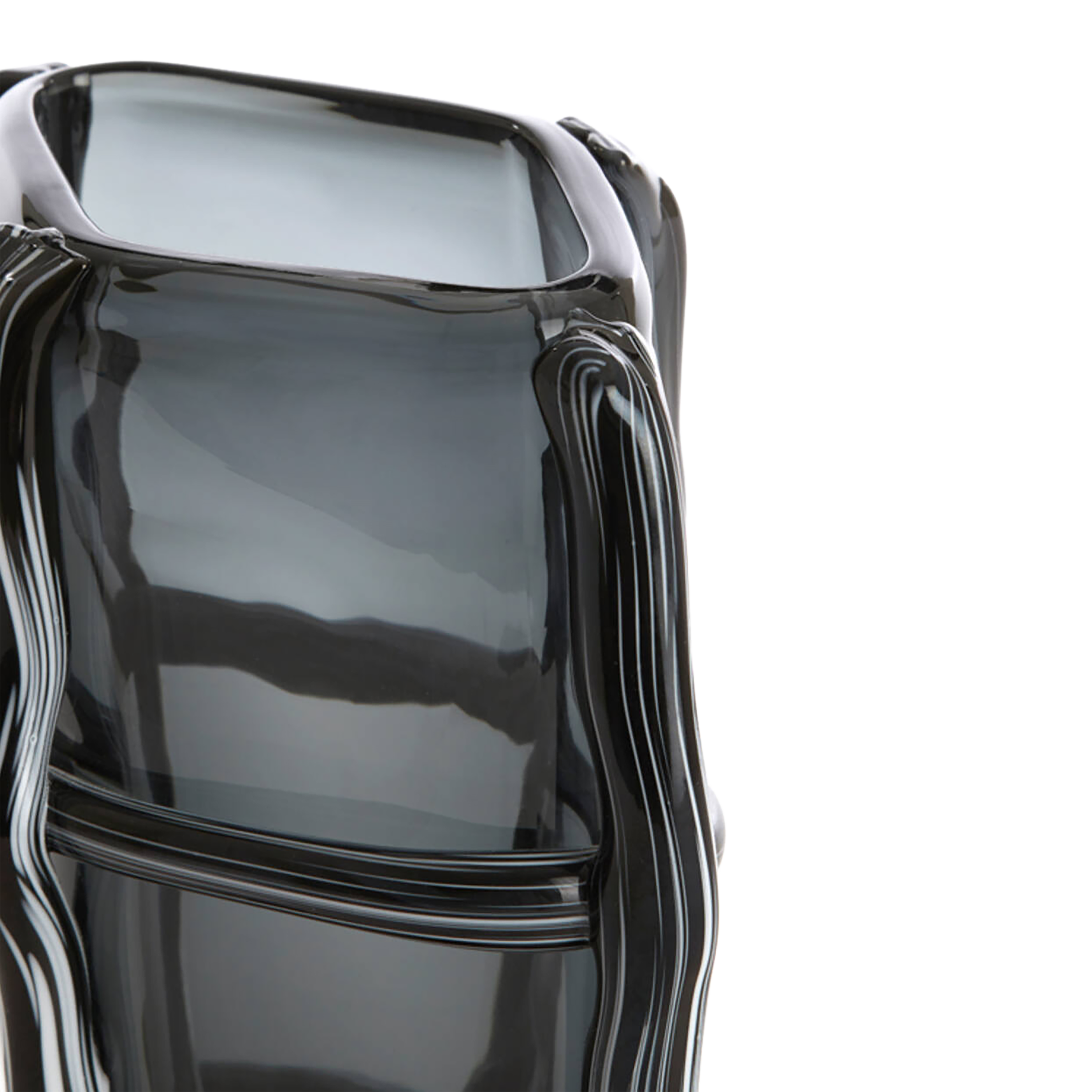 Grid Glass Vase