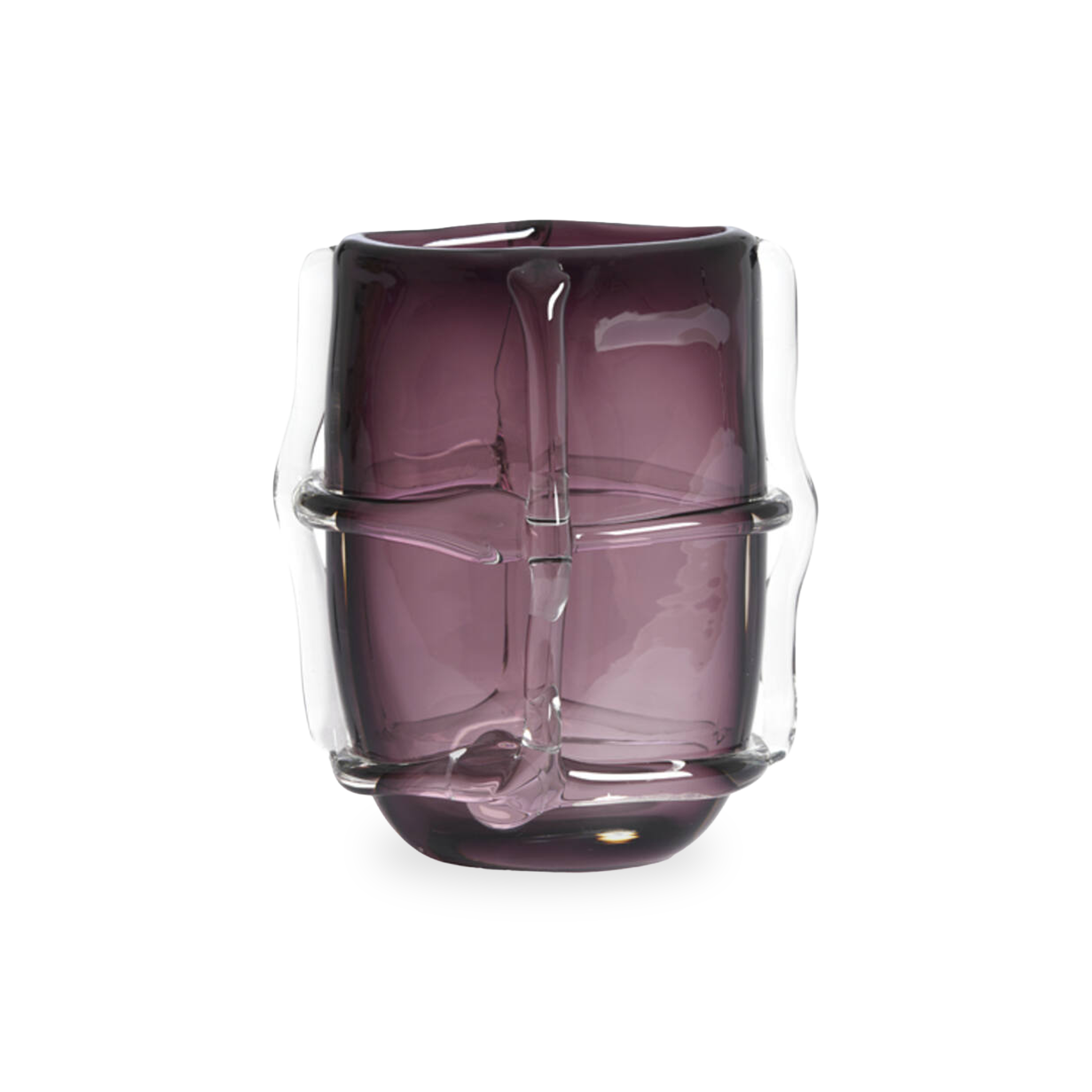 Grid Glass Vase