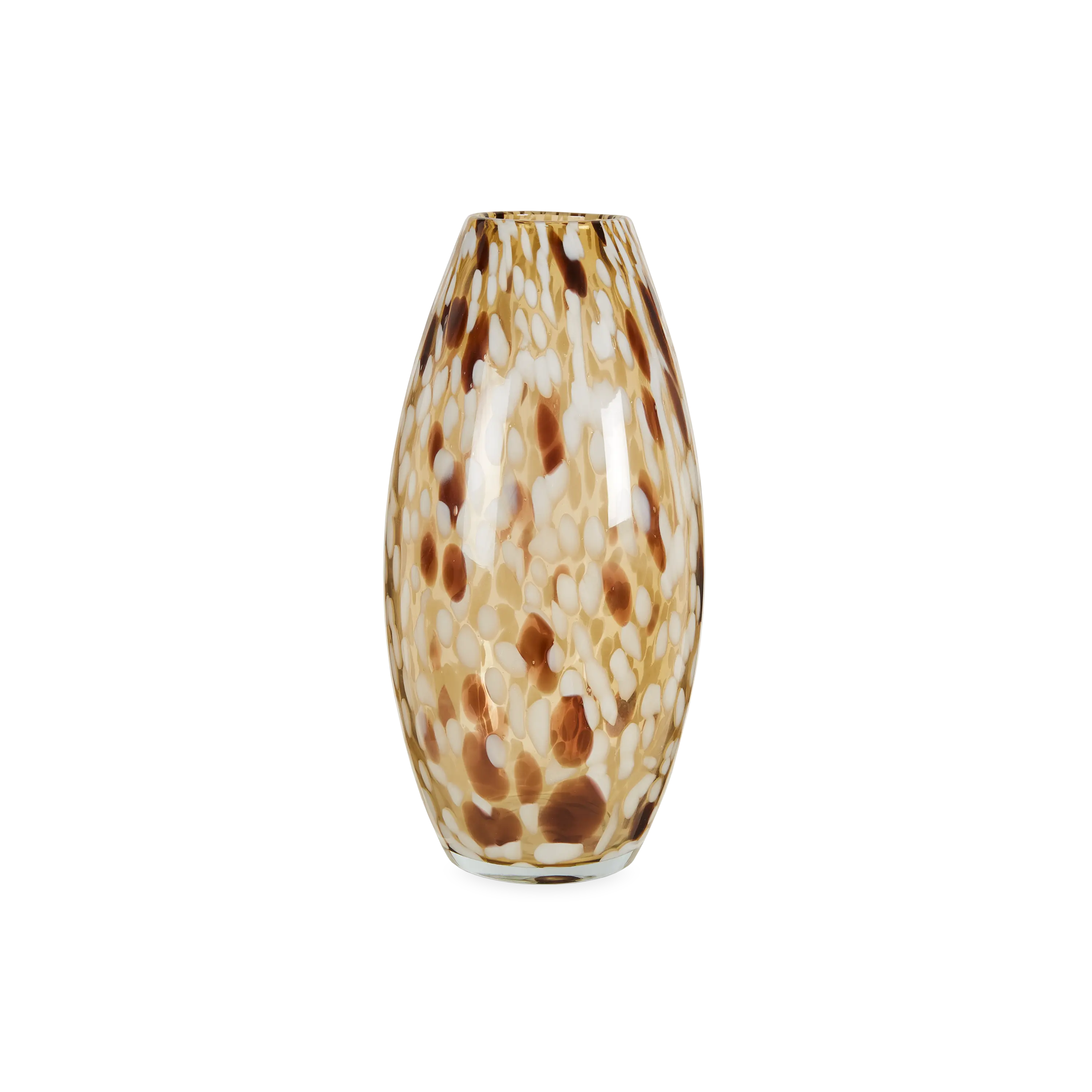 Mouthblown Tall Glass Vase