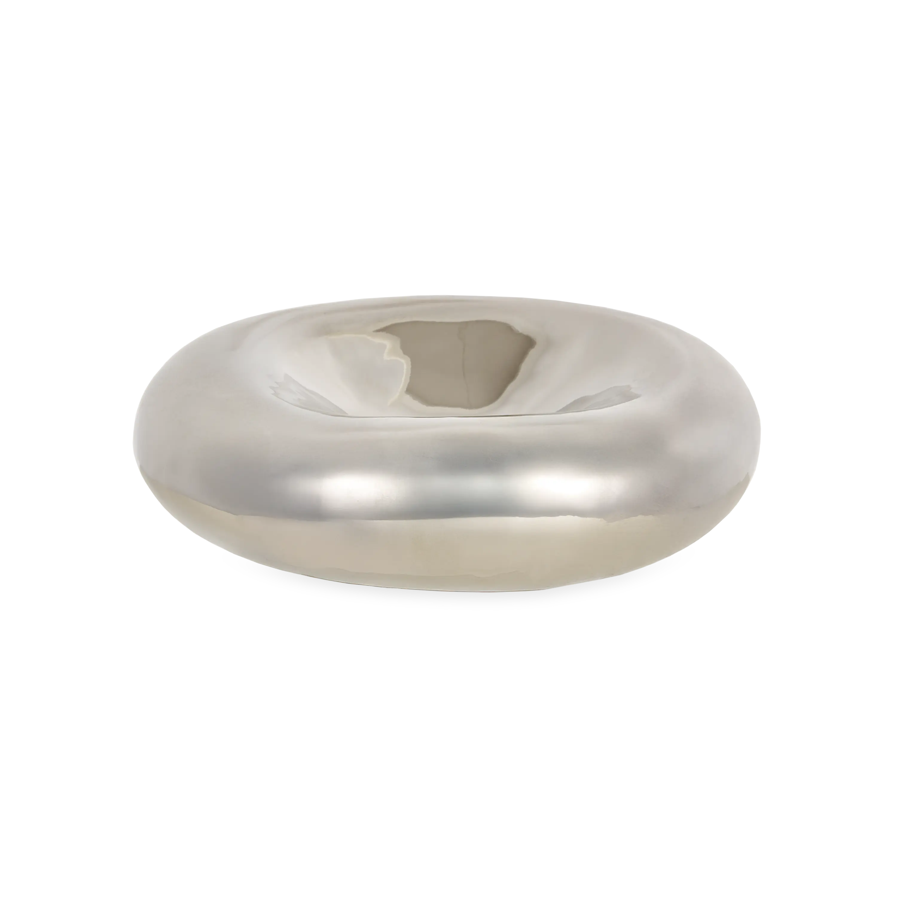 Chrome Glazed Bowl