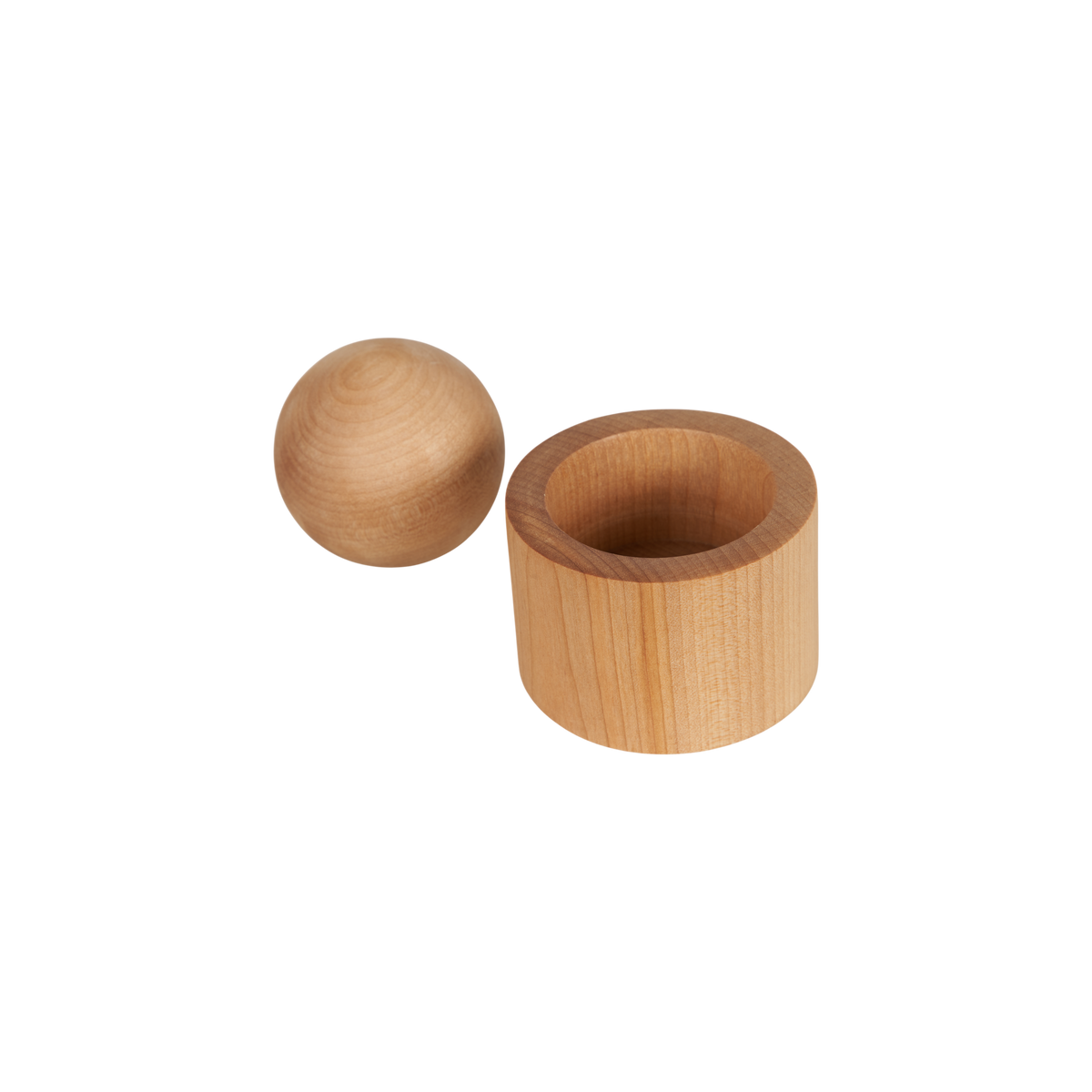 Maple Pot With Ball Lid