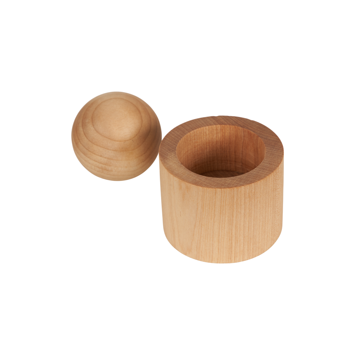 Maple Pot With Ball Lid