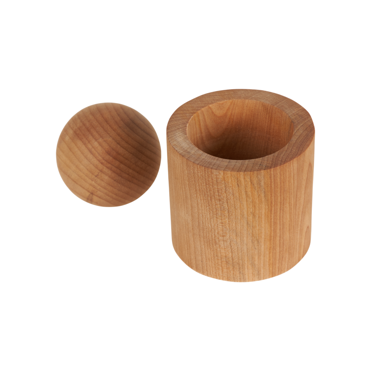 Maple Pot With Ball Lid