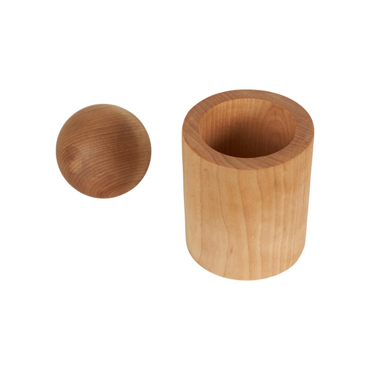 Maple Pot With Ball Lid
