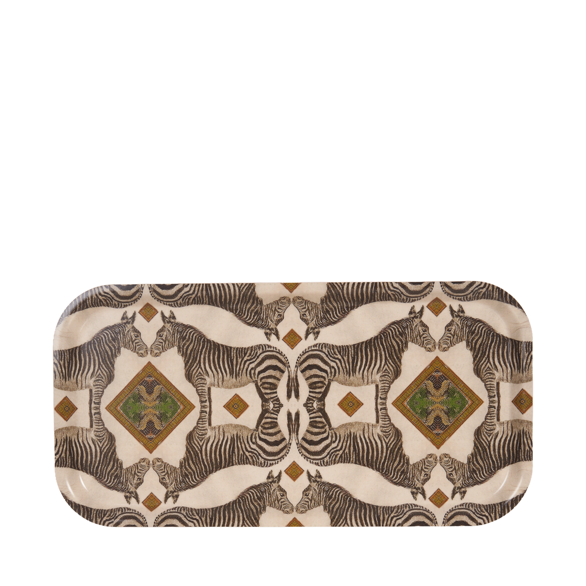 Zebra Birchwood Tray