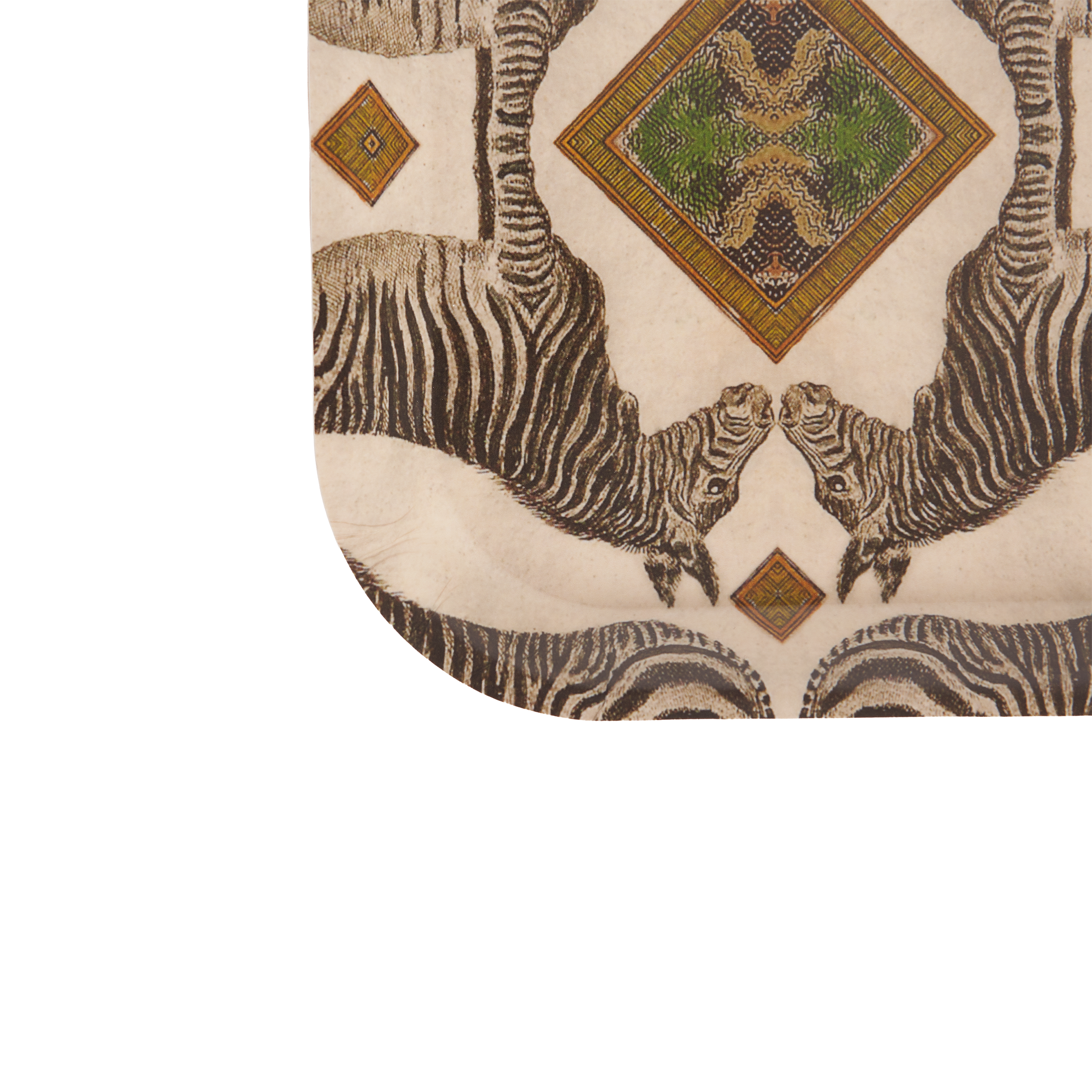 Zebra Birchwood Tray