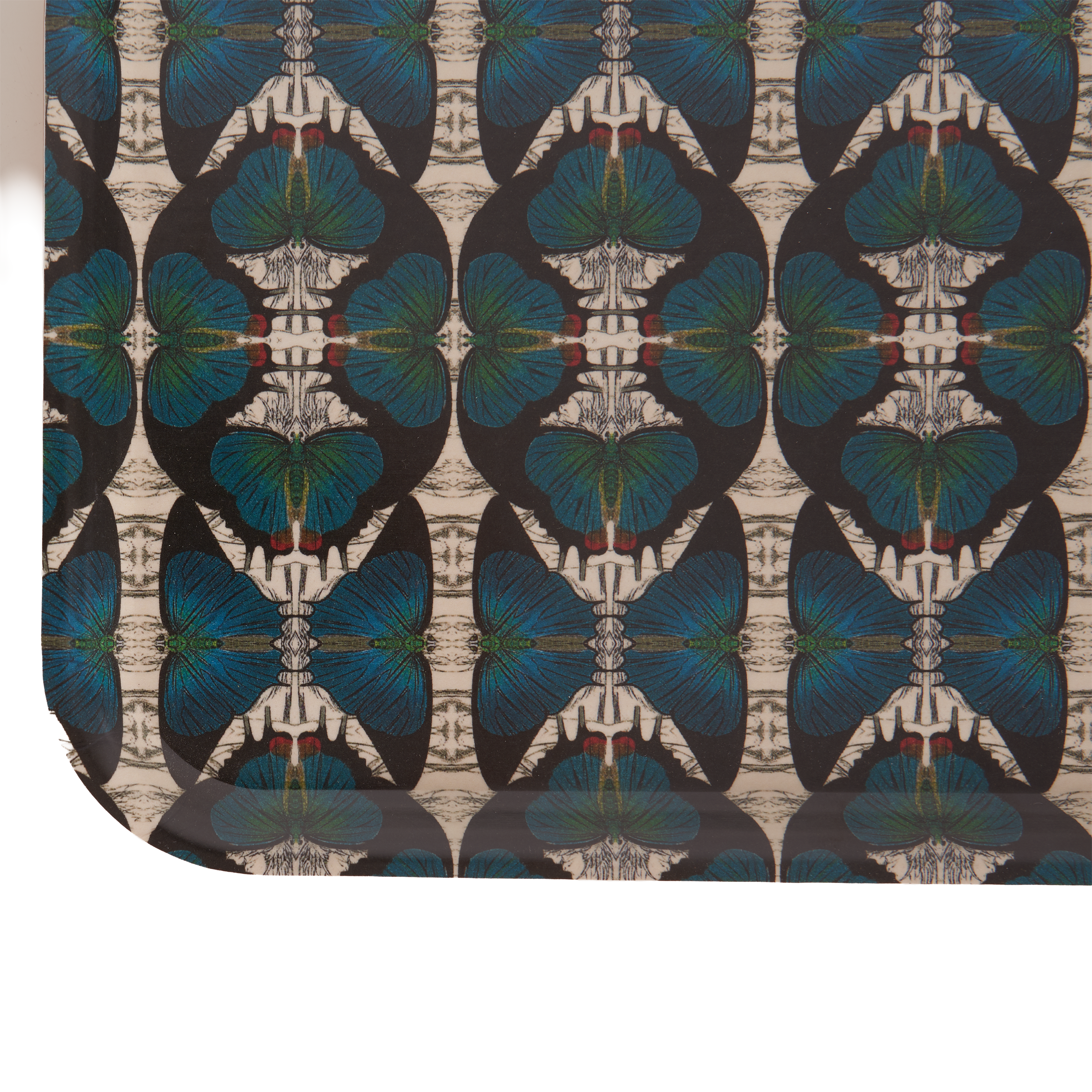 Butterfly Birchwood Tray