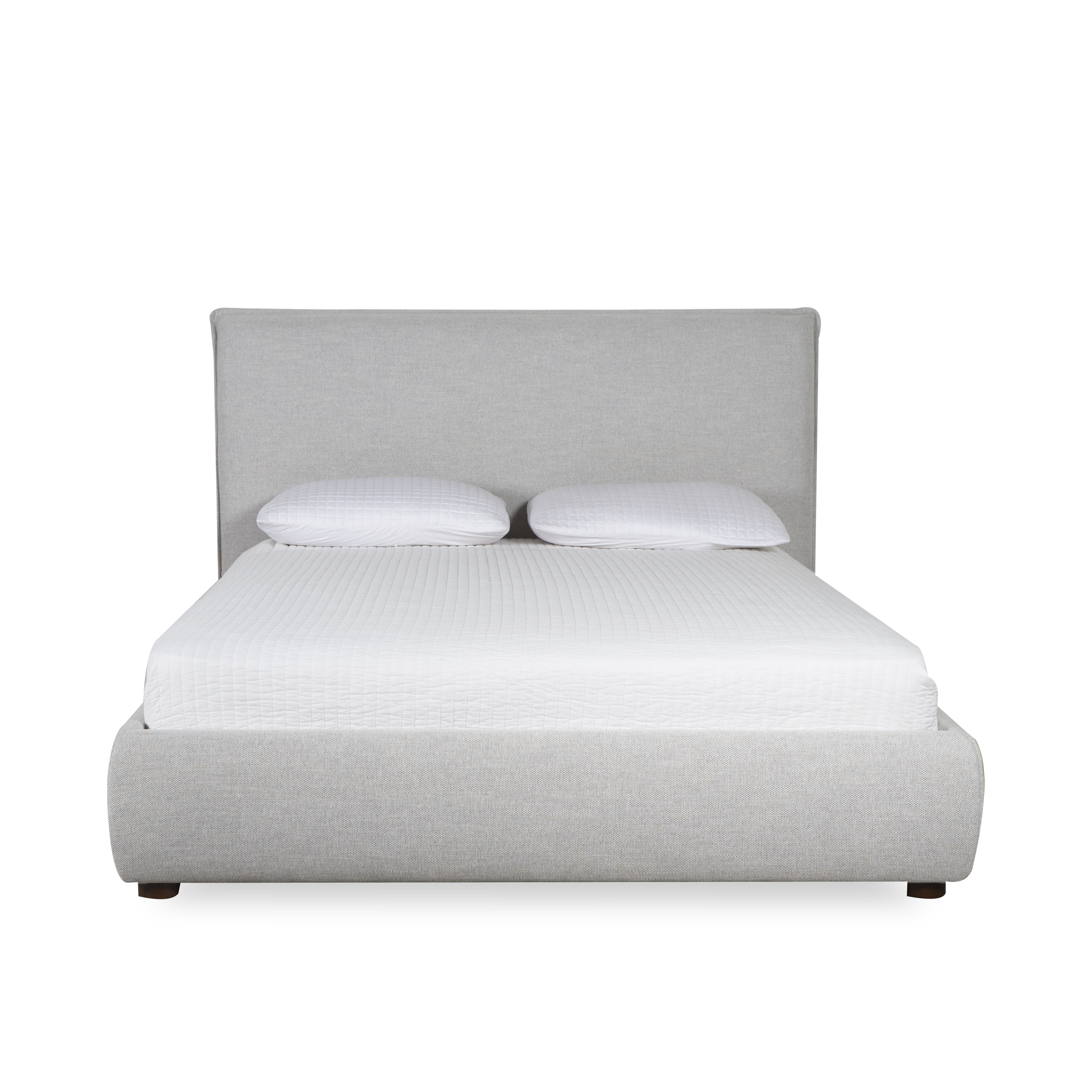 Wrapped in a luxurious linen blend, the Monterey Bed exudes an inviting, laid-back charm.