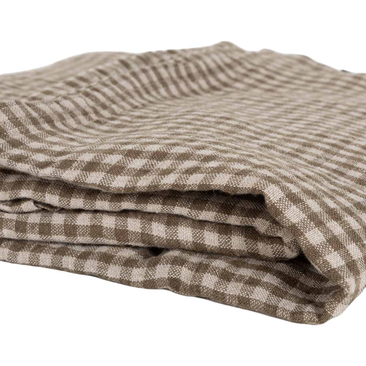 Perfect for any season with its timeless checked pattern, the Linen Check Tablecloth elevates your tabletop with a rich natural texture and a charming pattern.