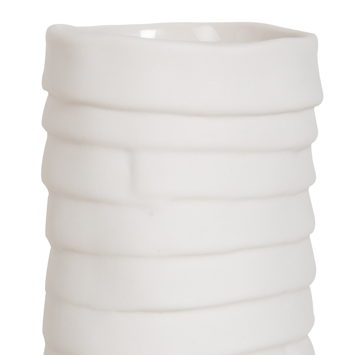 Ridge Porcelain Vase